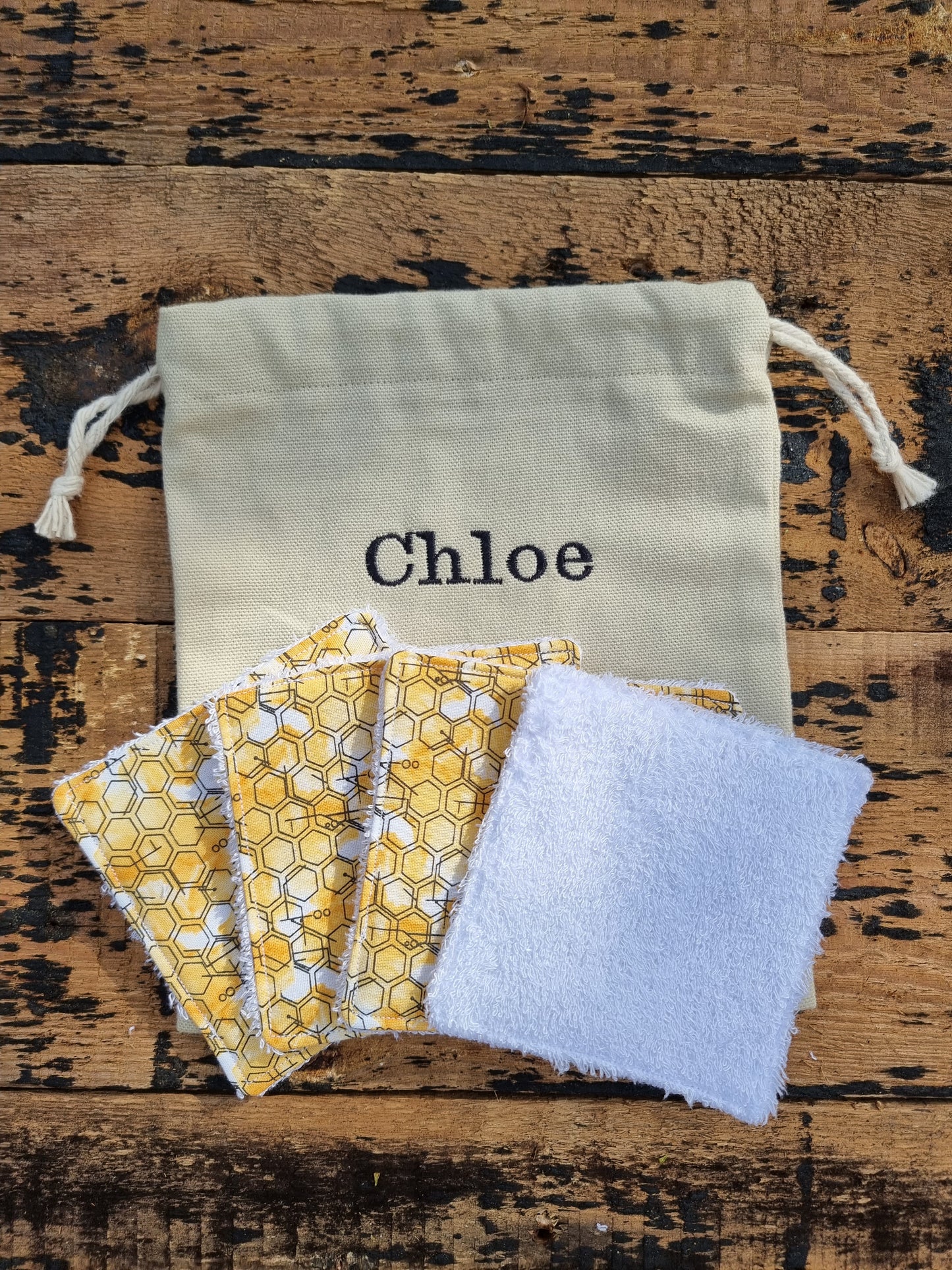 Honeycomb Reusable Bamboo Wipes