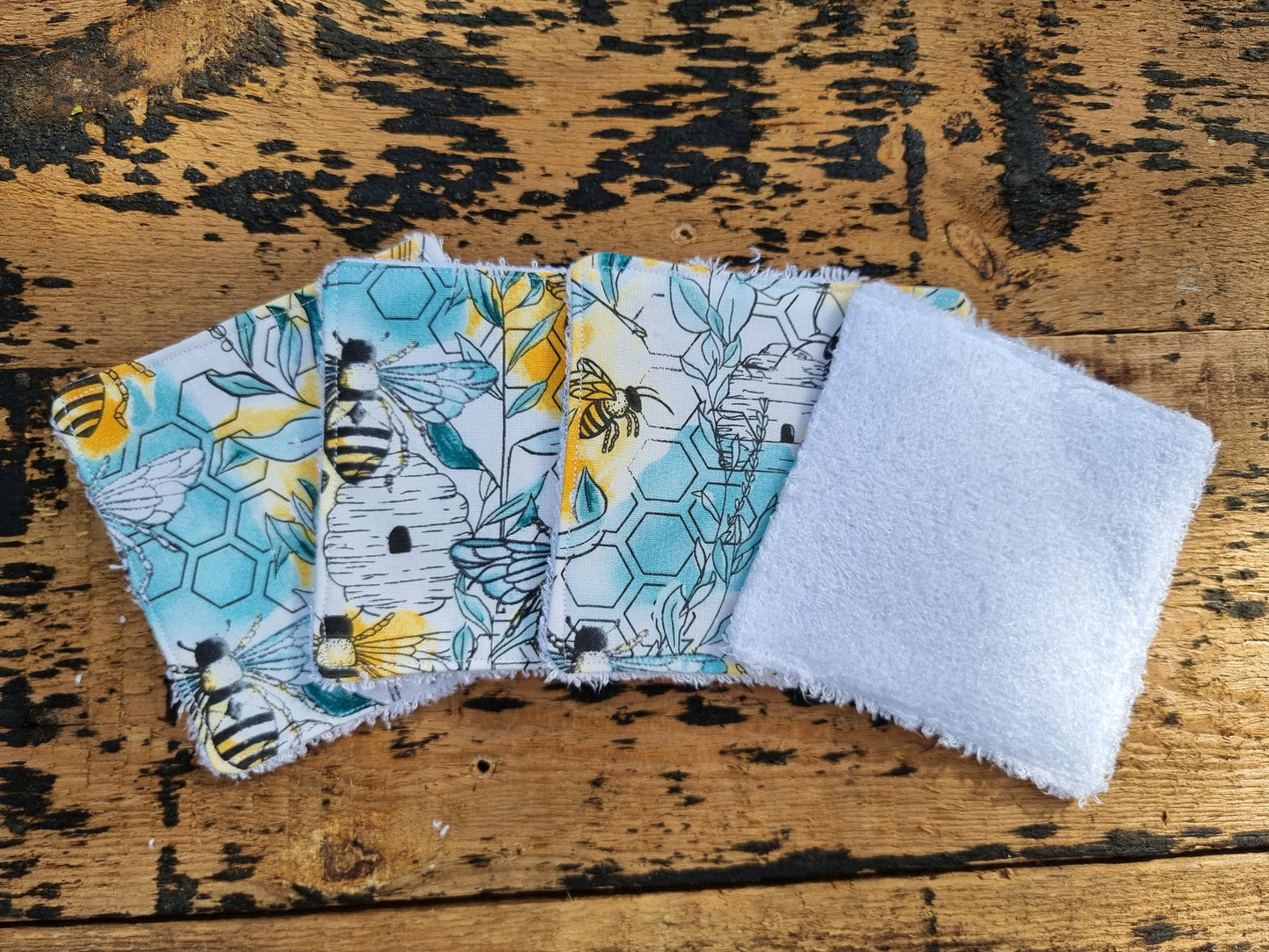 Bee And Beehives Reusable Bamboo Wipes