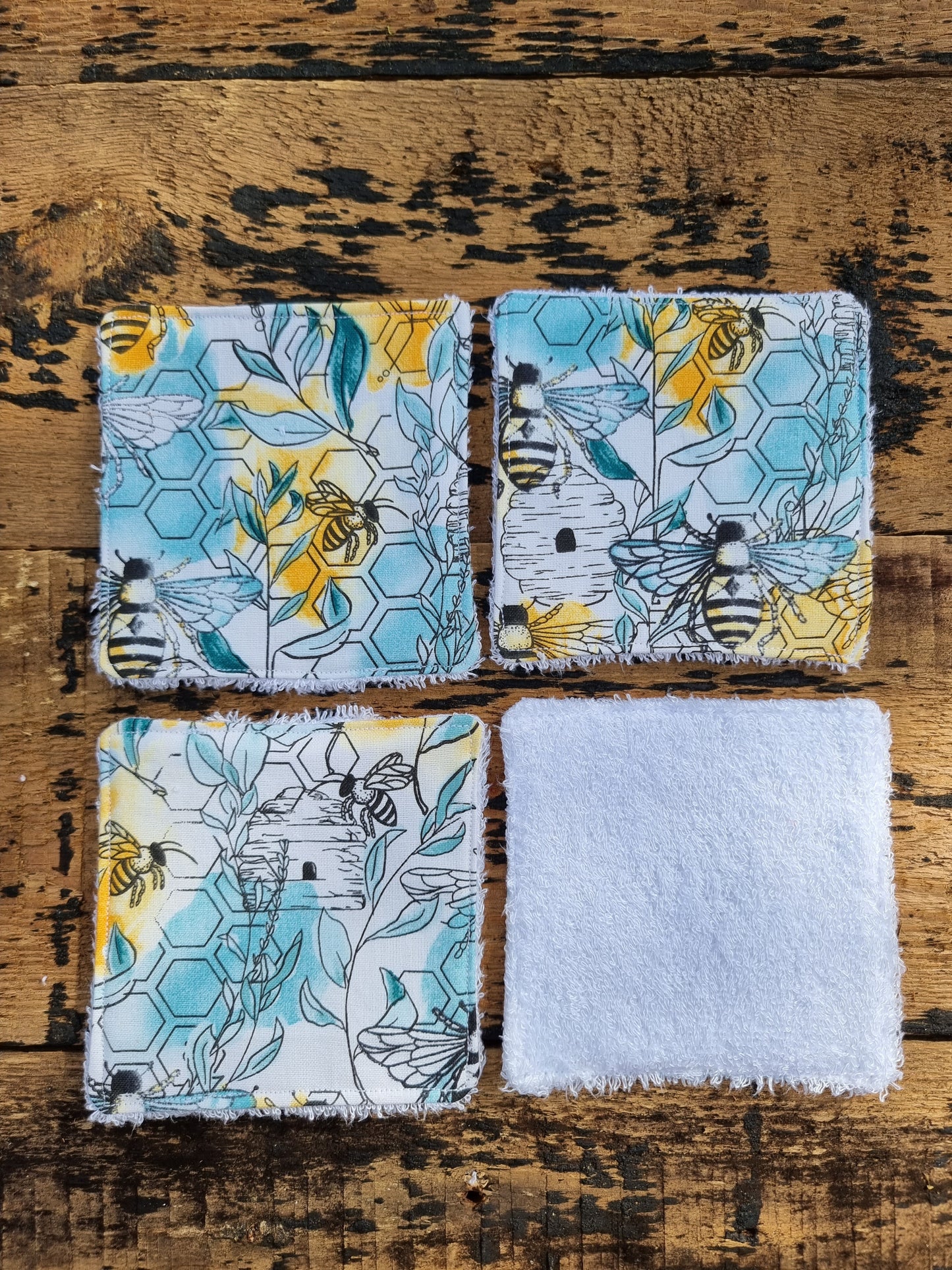 Bee And Beehives Reusable Bamboo Wipes