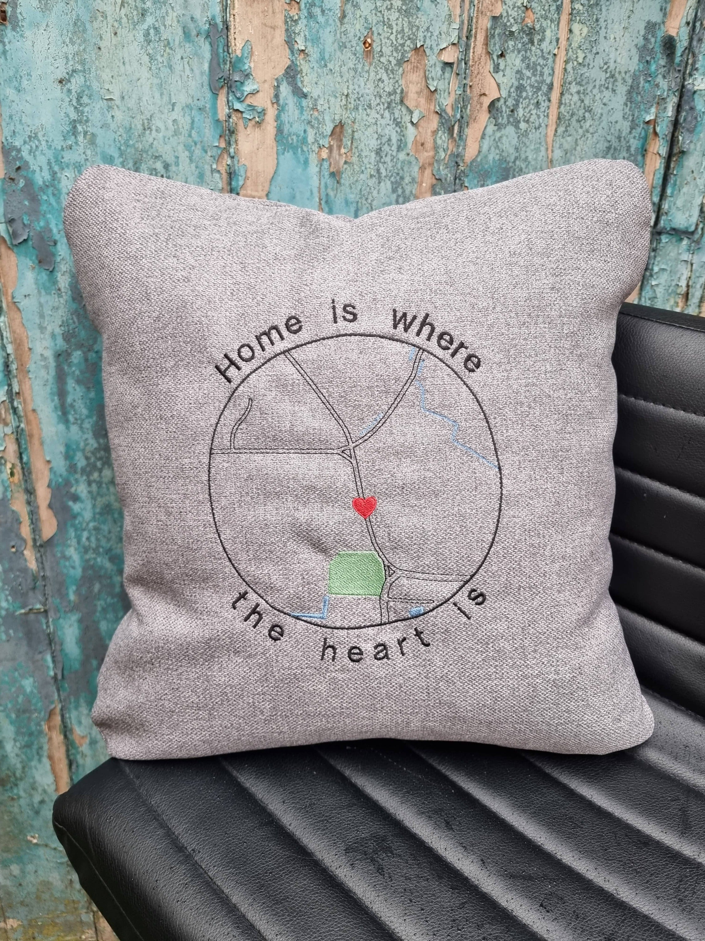 Home is where the heart deals is pillow