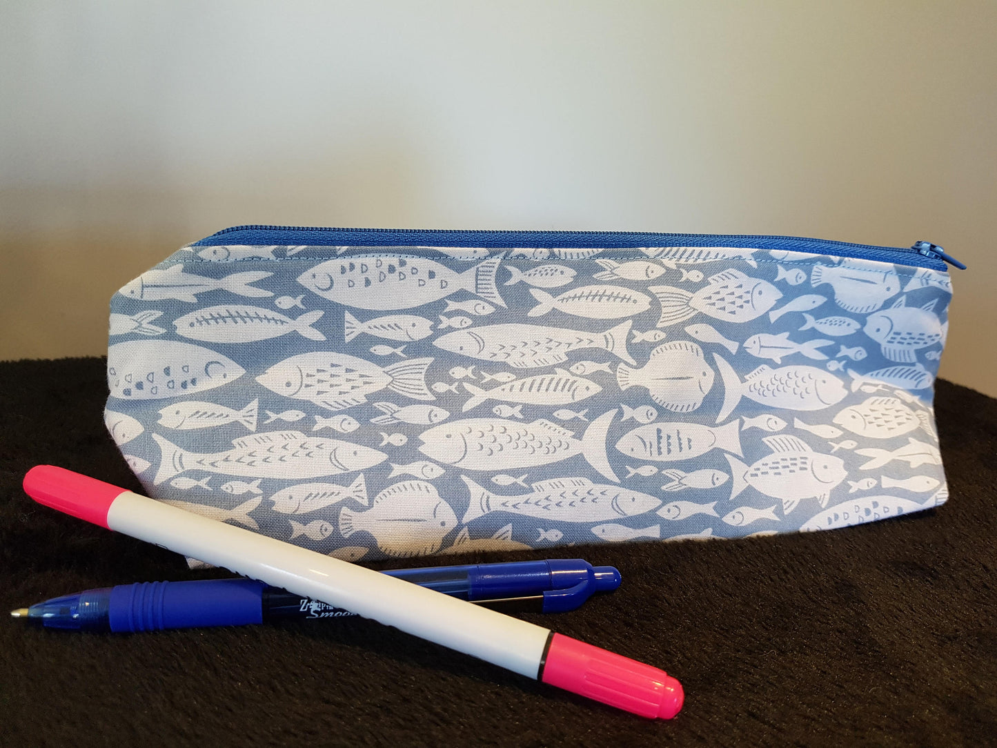 Pastel Fish Pencil Case