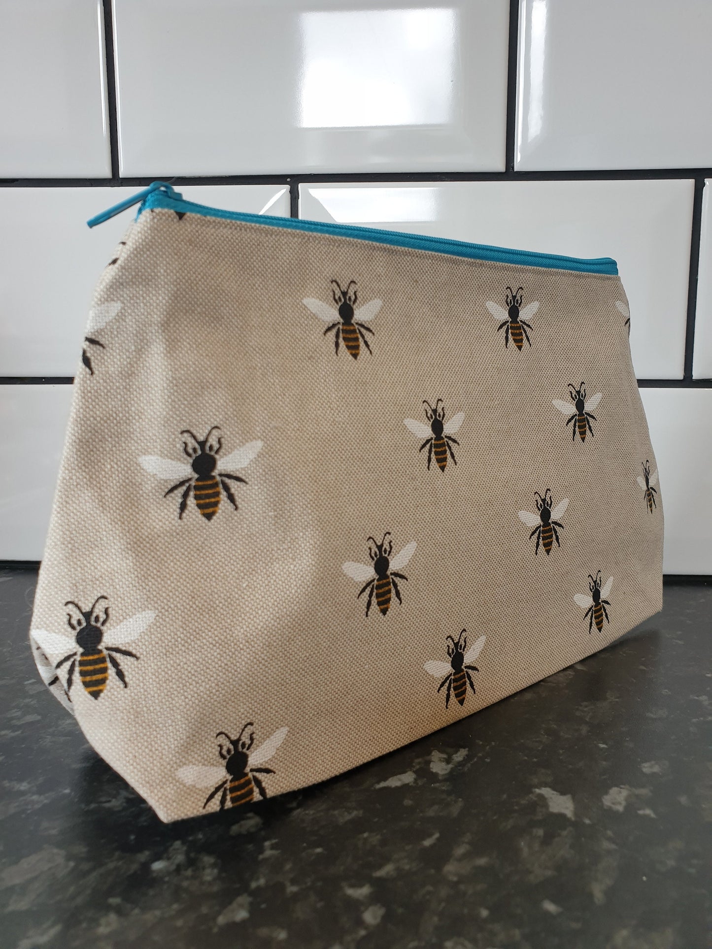 Bumble Bee Pouch Bag | Large Makeup Bag