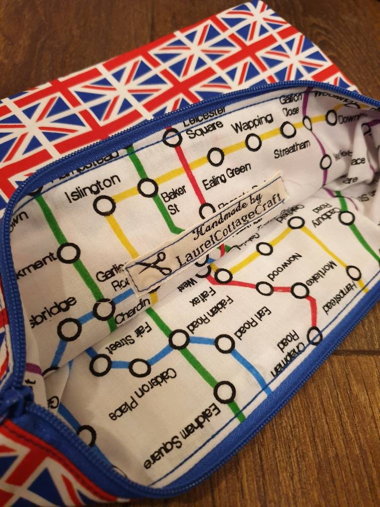 Union Jack Flag Pouch Bag | Large Makeup Bag