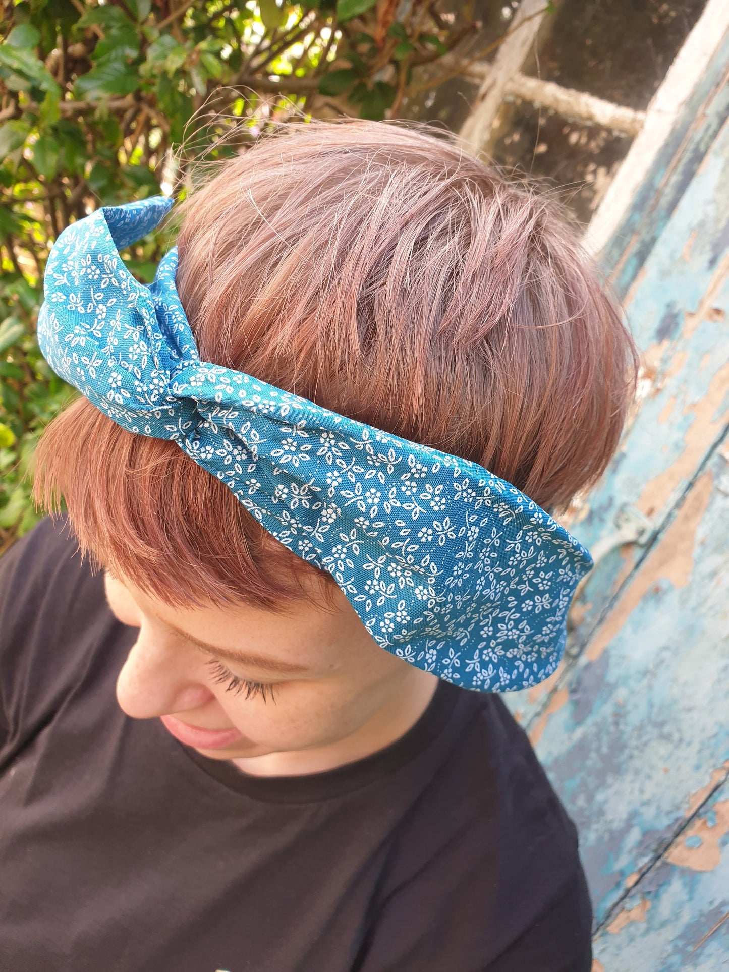 Mini Floral Wired Headband