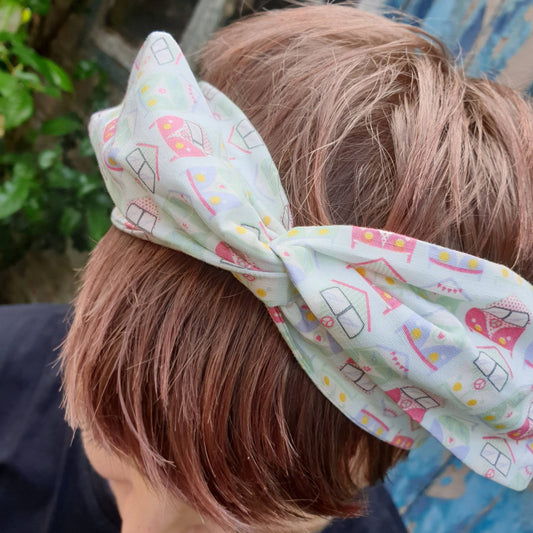 Pale Campervan Wired Headband