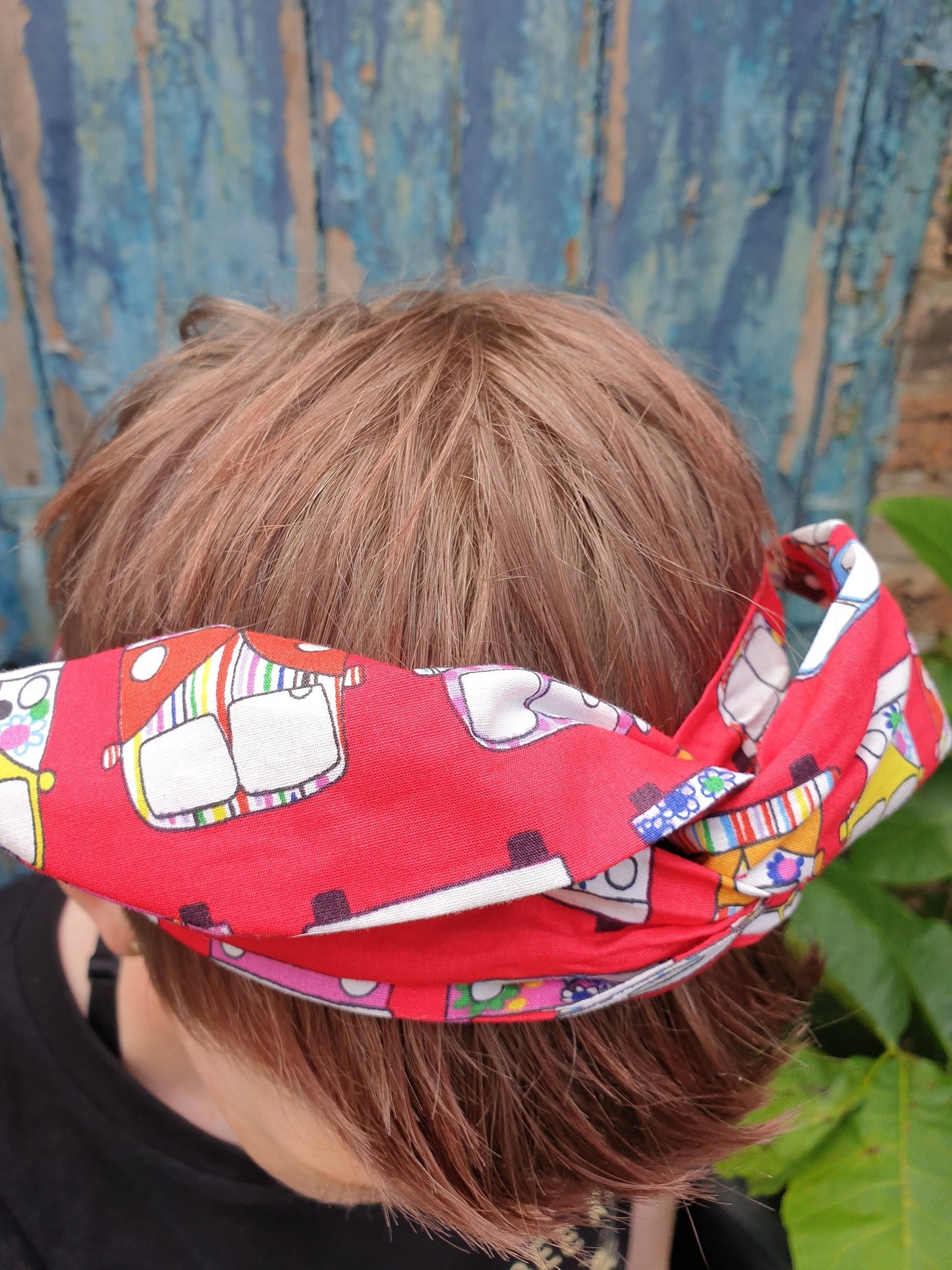 Hippie VW Campervan Wired Headband