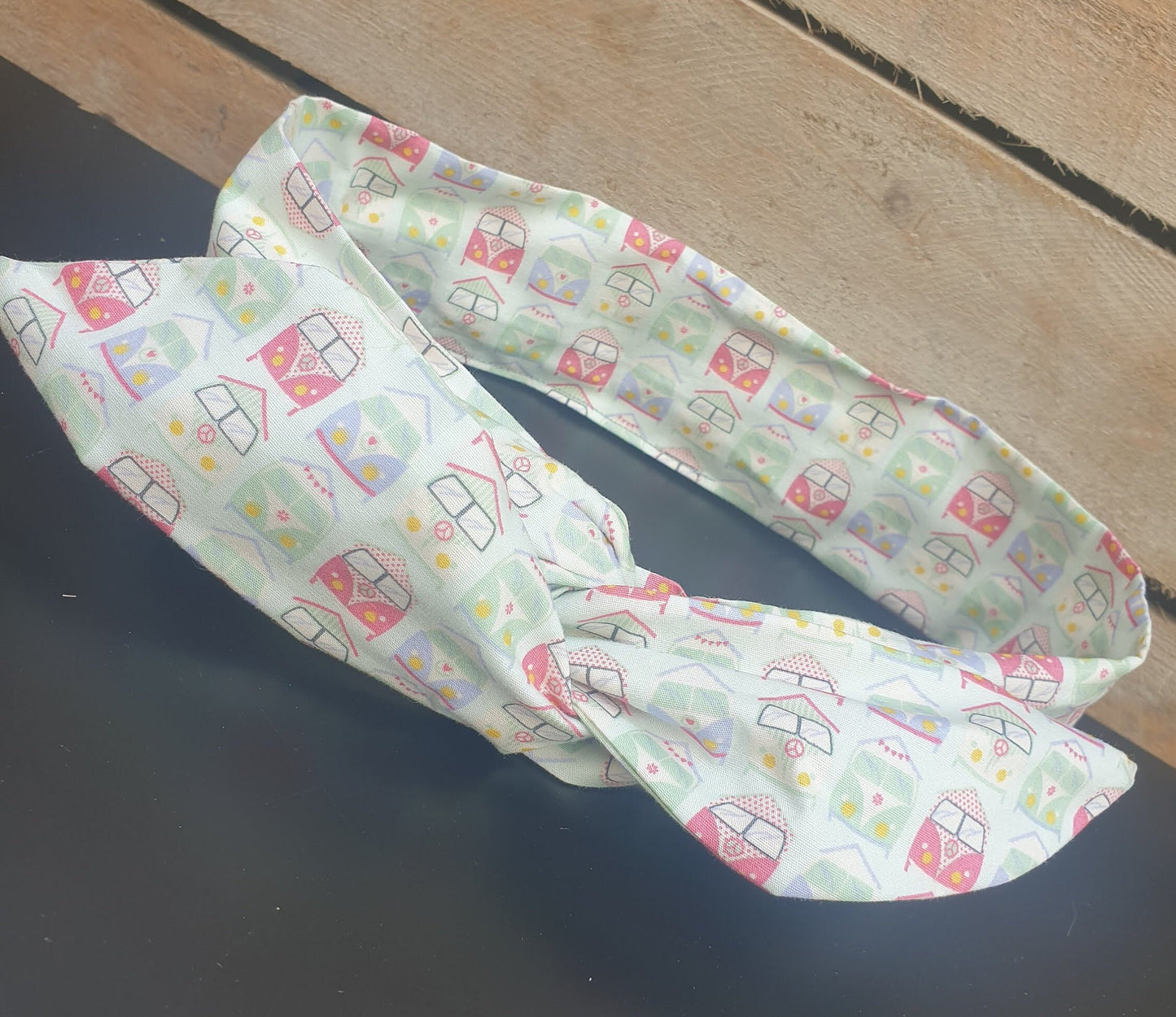 Pale Campervan Wired Headband