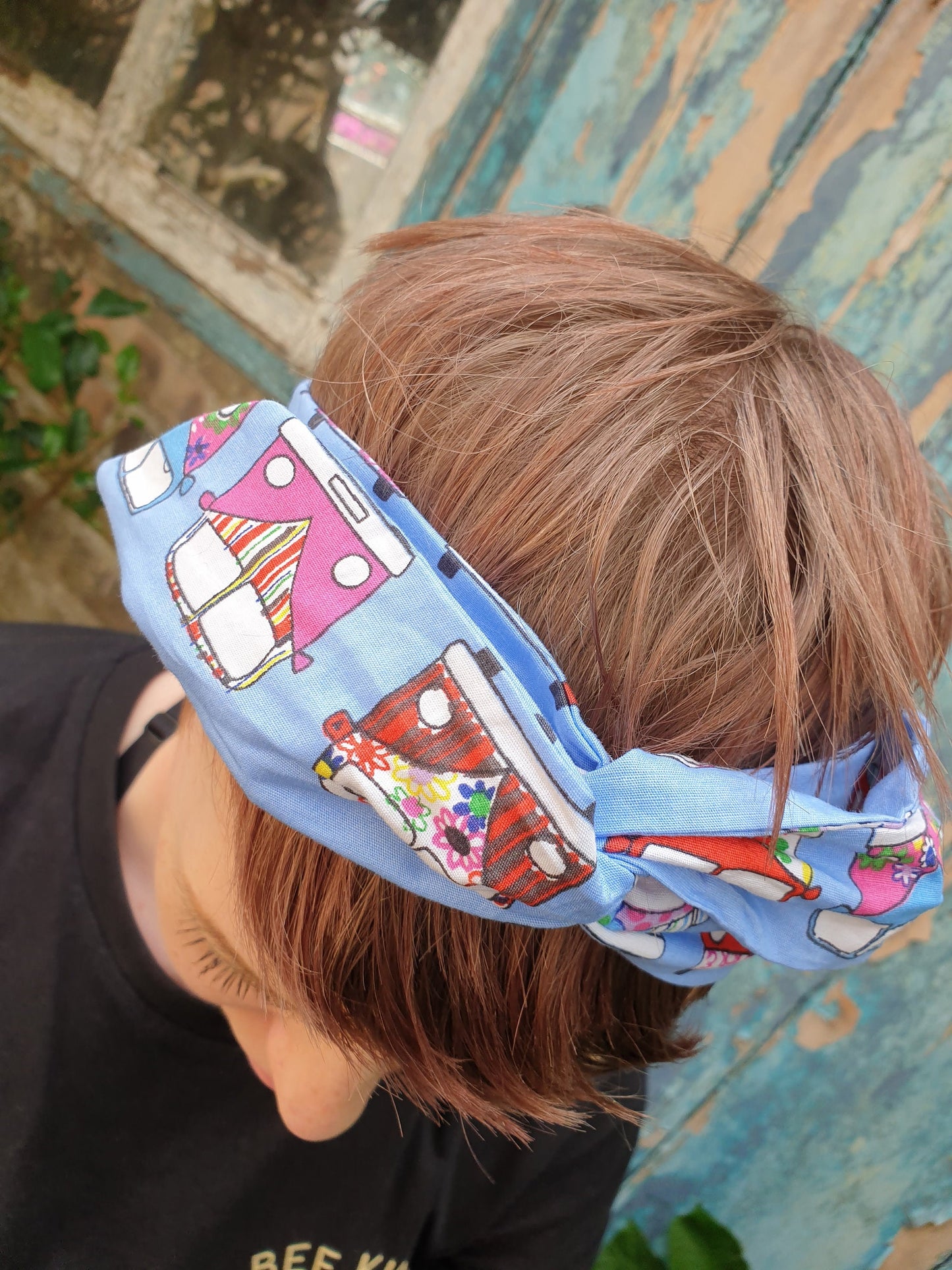 Hippie VW Campervan Wired Headband