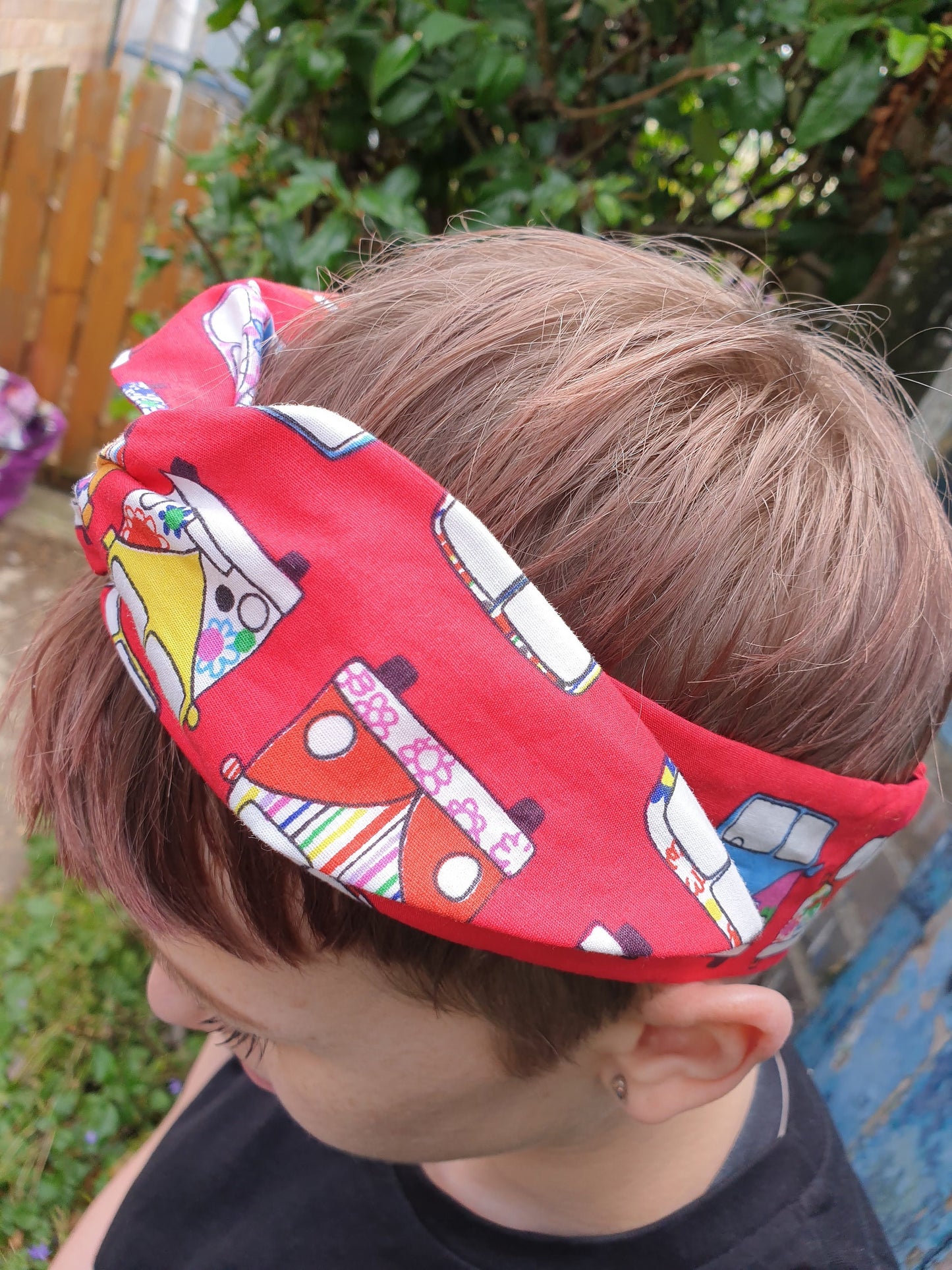 Hippie VW Campervan Wired Headband