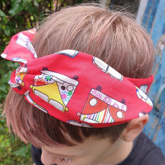 Hippie VW Campervan Wired Headband