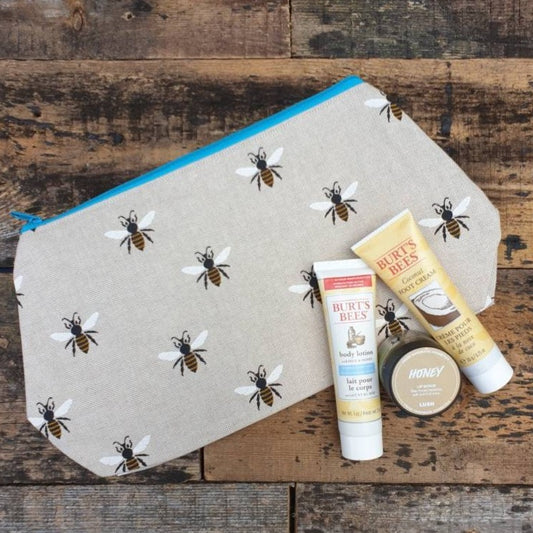 Bumble Bee Pouch Bag | Large Makeup Bag