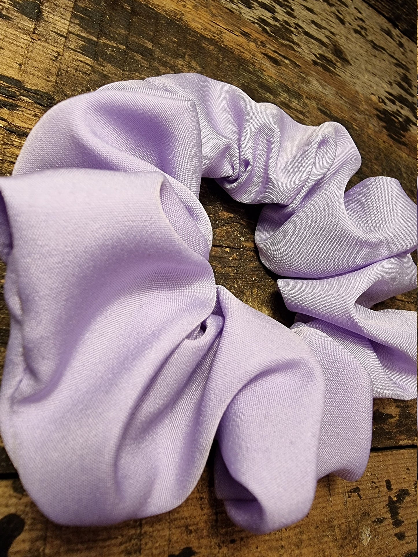 Lilac Super Soft Crepe Scrunchie | Hair Tie