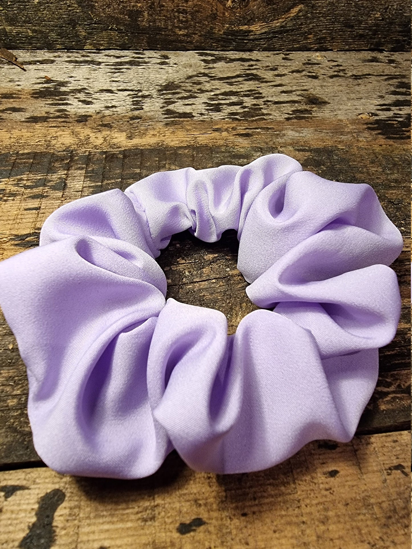 Lilac Super Soft Crepe Scrunchie | Hair Tie