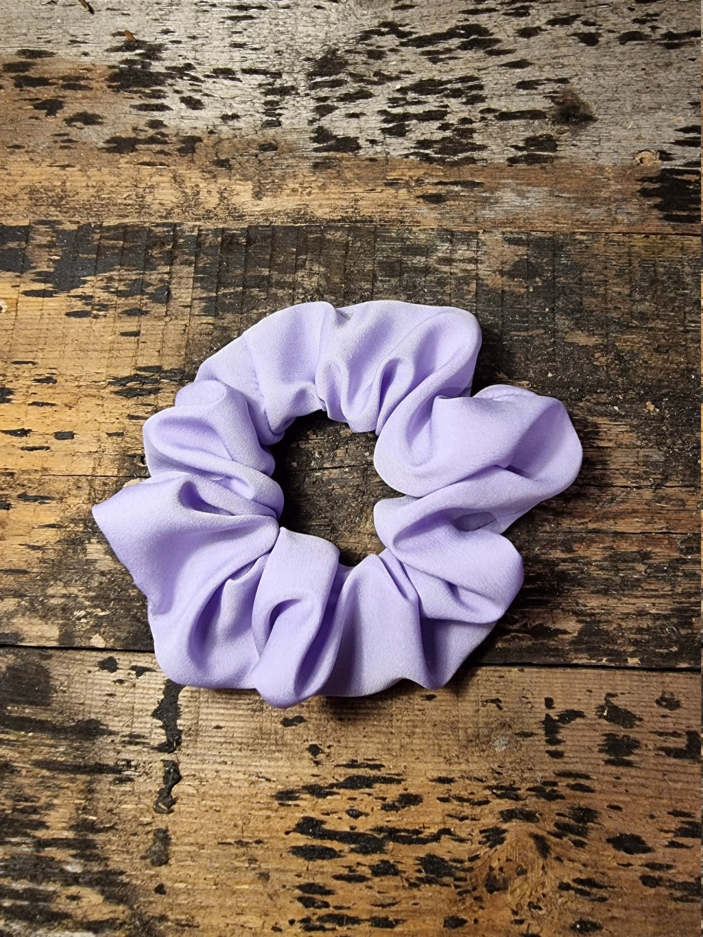 Lilac Super Soft Crepe Scrunchie | Hair Tie