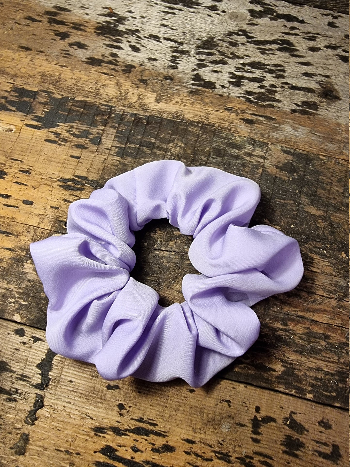 Lilac Super Soft Crepe Scrunchie | Hair Tie