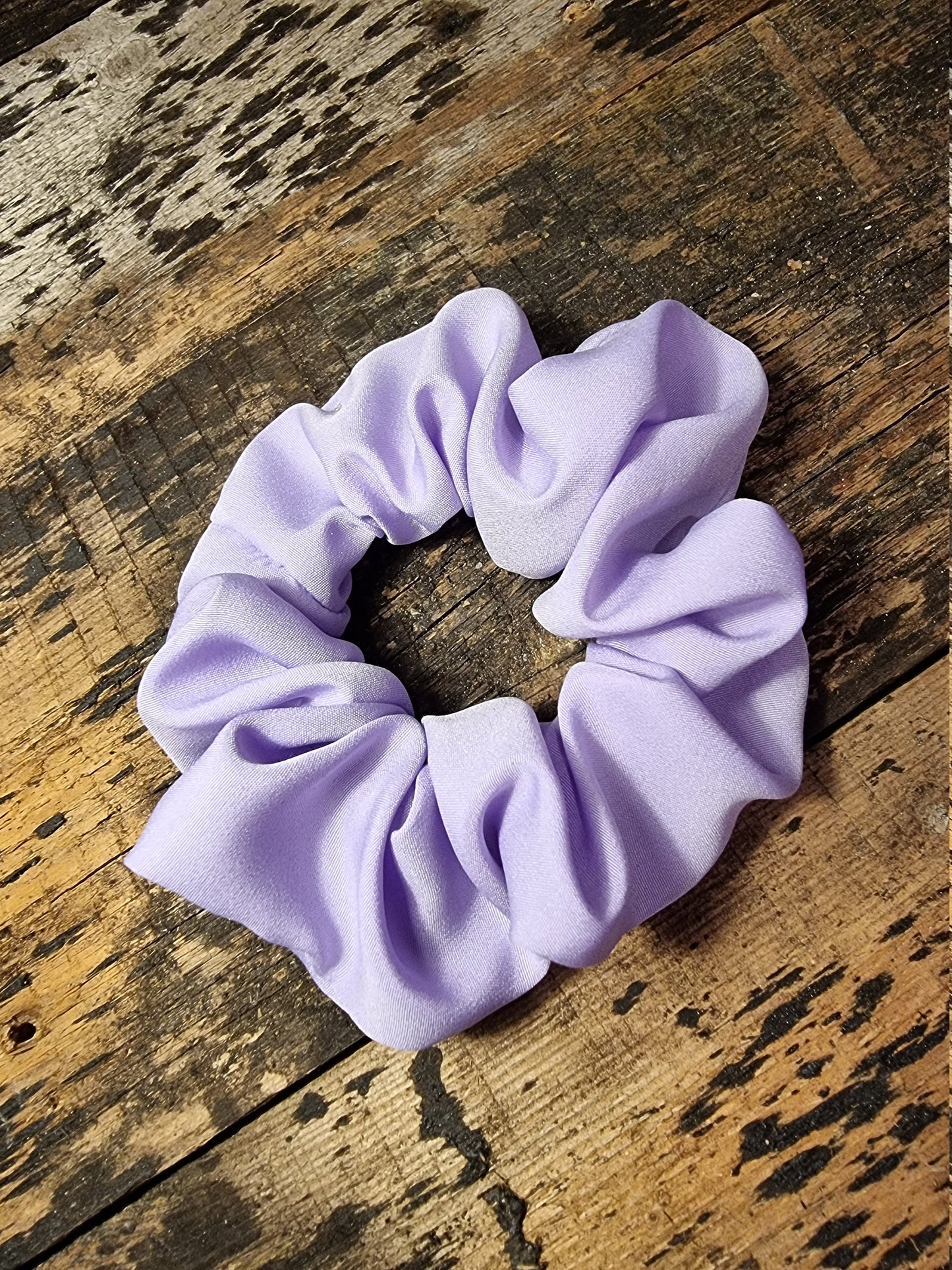 Lilac Super Soft Crepe Scrunchie | Hair Tie