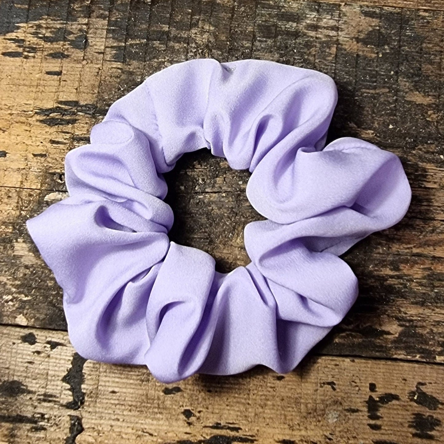 Lilac Super Soft Crepe Scrunchie | Hair Tie