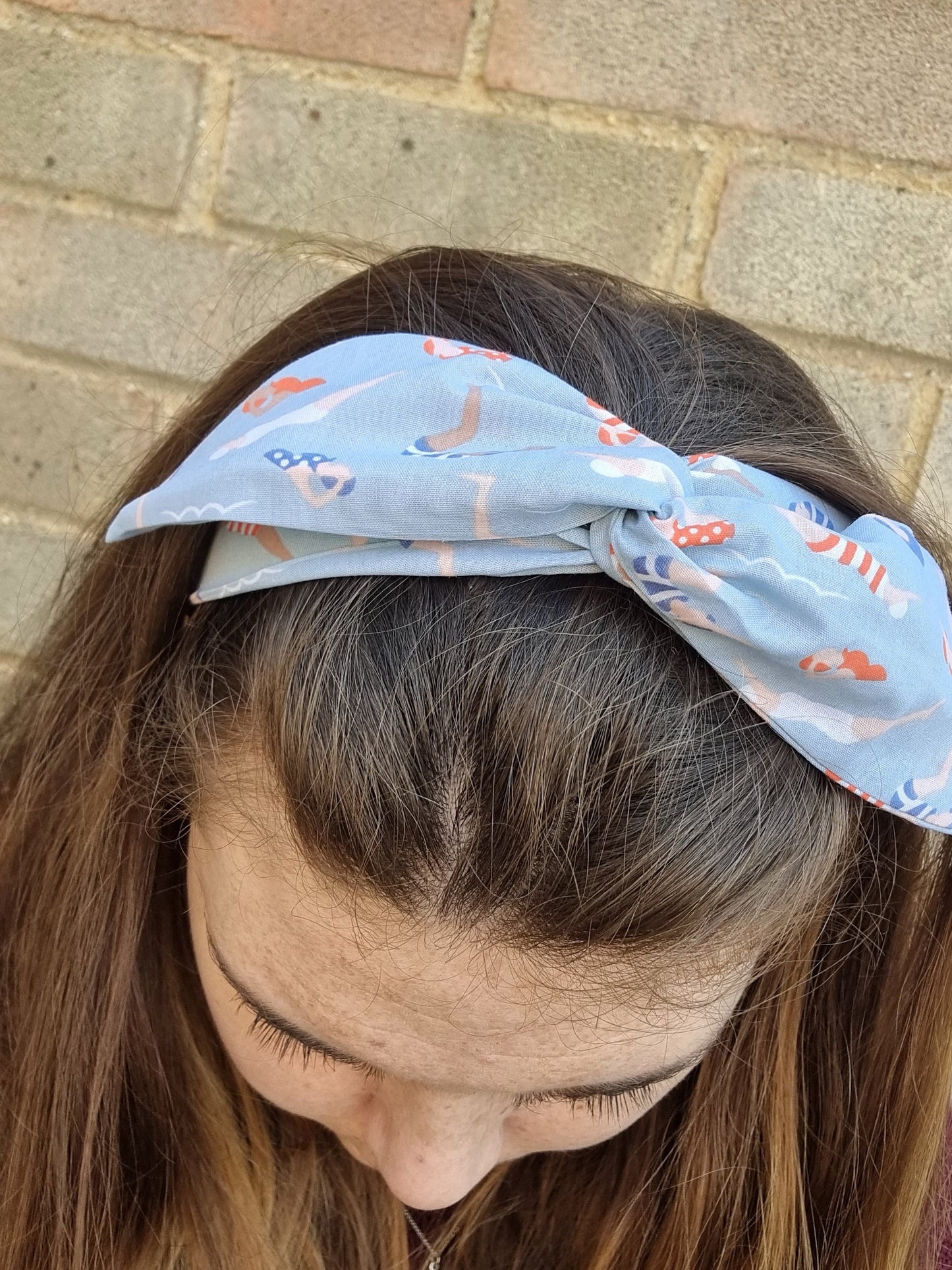 Vintage Swimmers Wired Headband