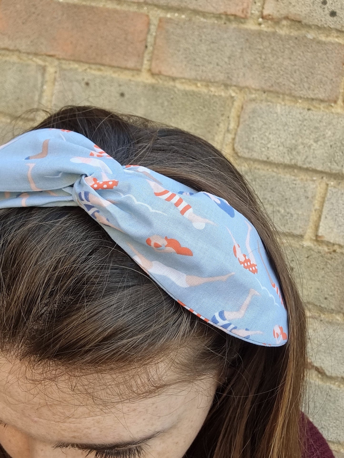 Vintage Swimmers Wired Headband