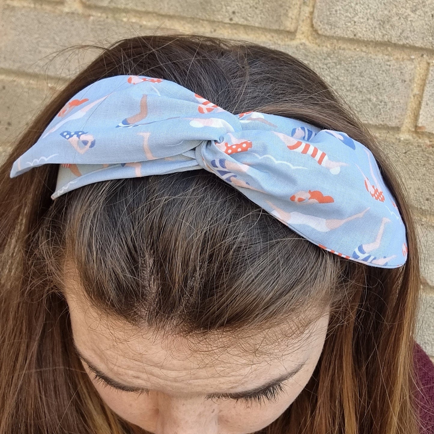 Vintage Swimmers Wired Headband