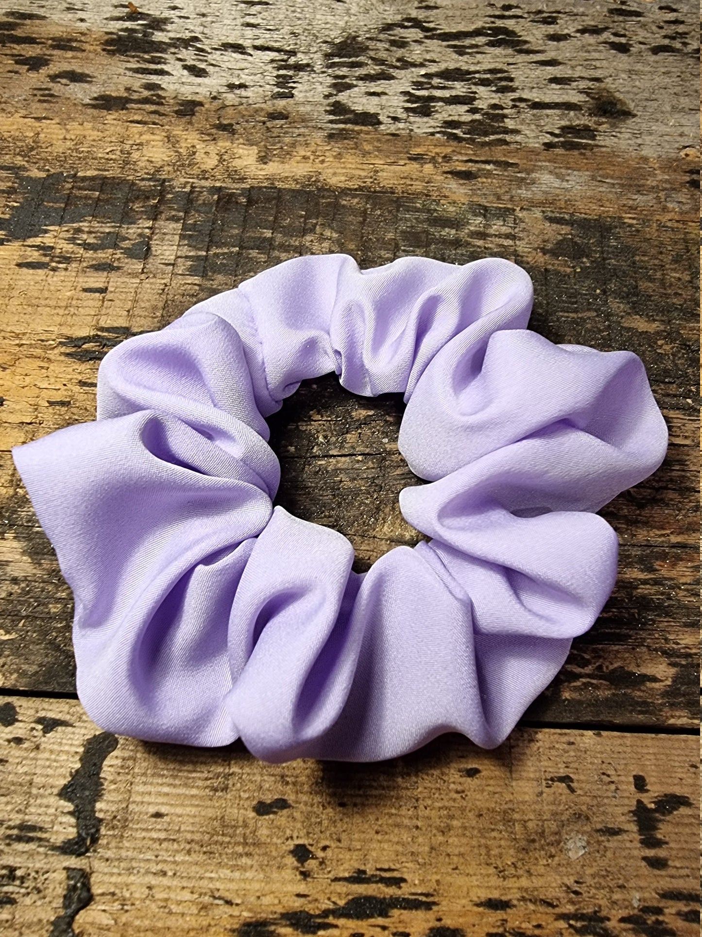 Lilac Super Soft Crepe Scrunchie | Hair Tie