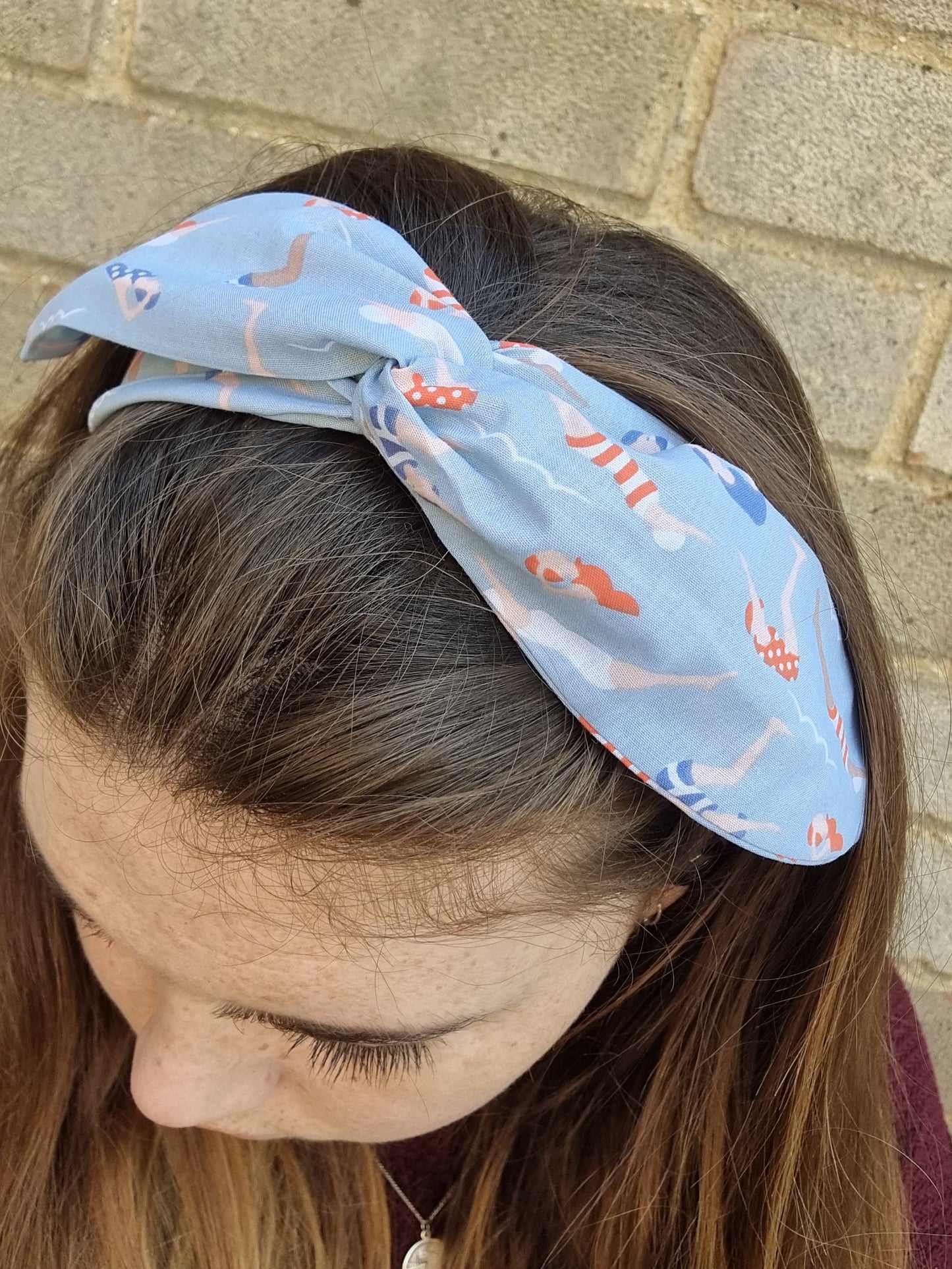 Vintage Swimmers Wired Headband