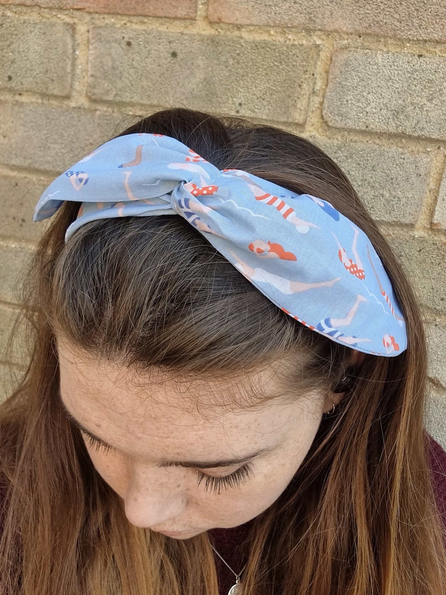 Vintage Swimmers Wired Headband