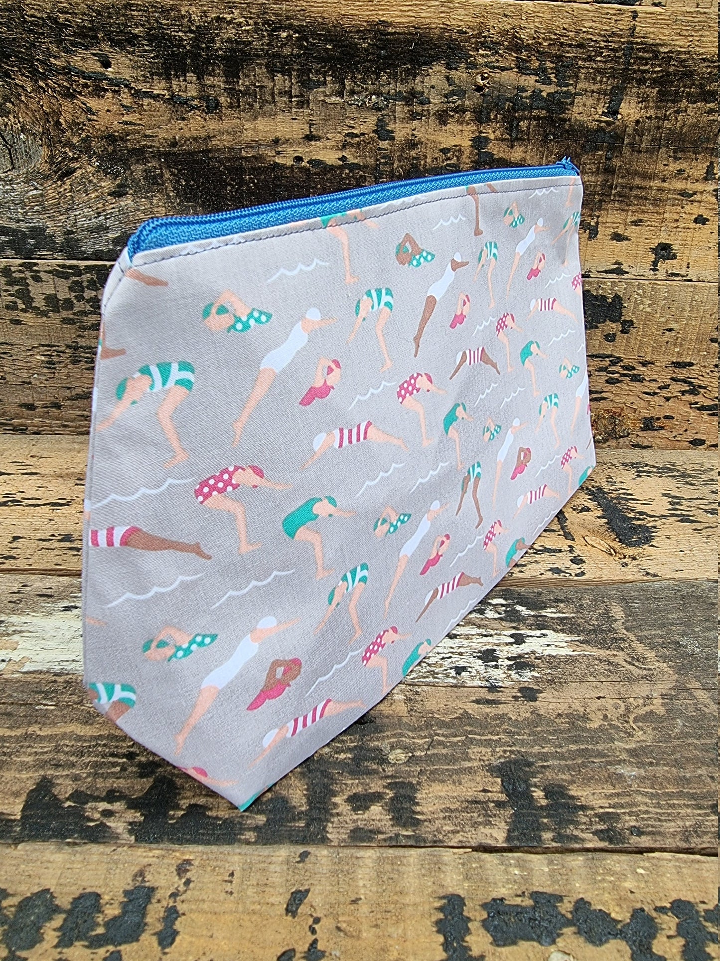 Vintage Swimmers Pouch Bag | Large Makeup Bag