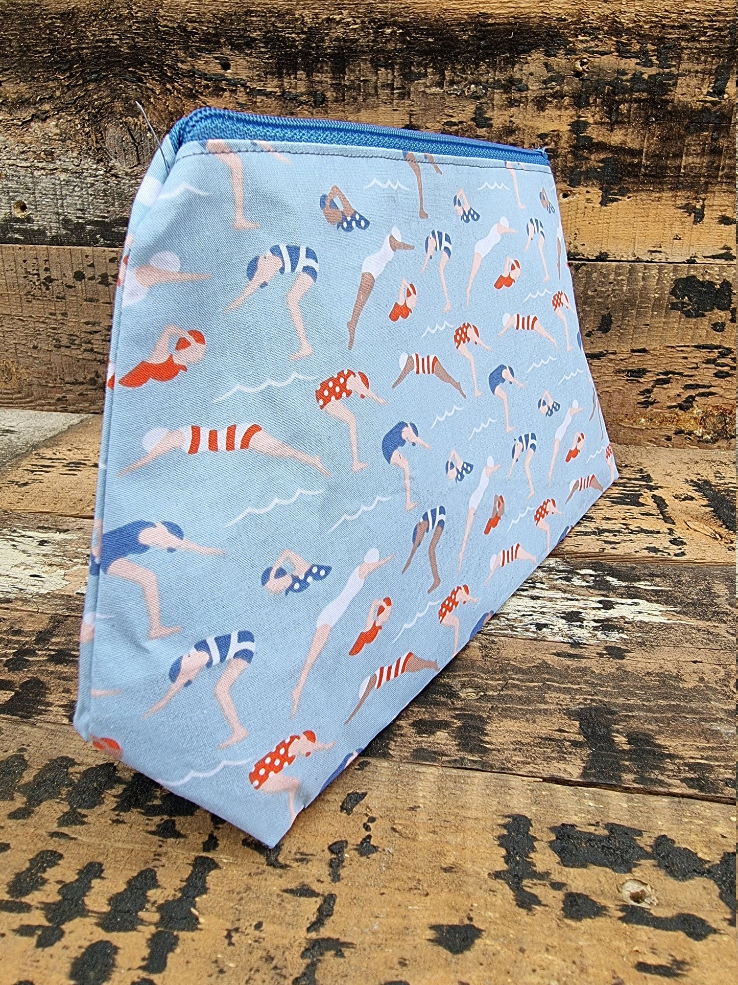 Vintage Swimmers Pouch Bag | Large Makeup Bag