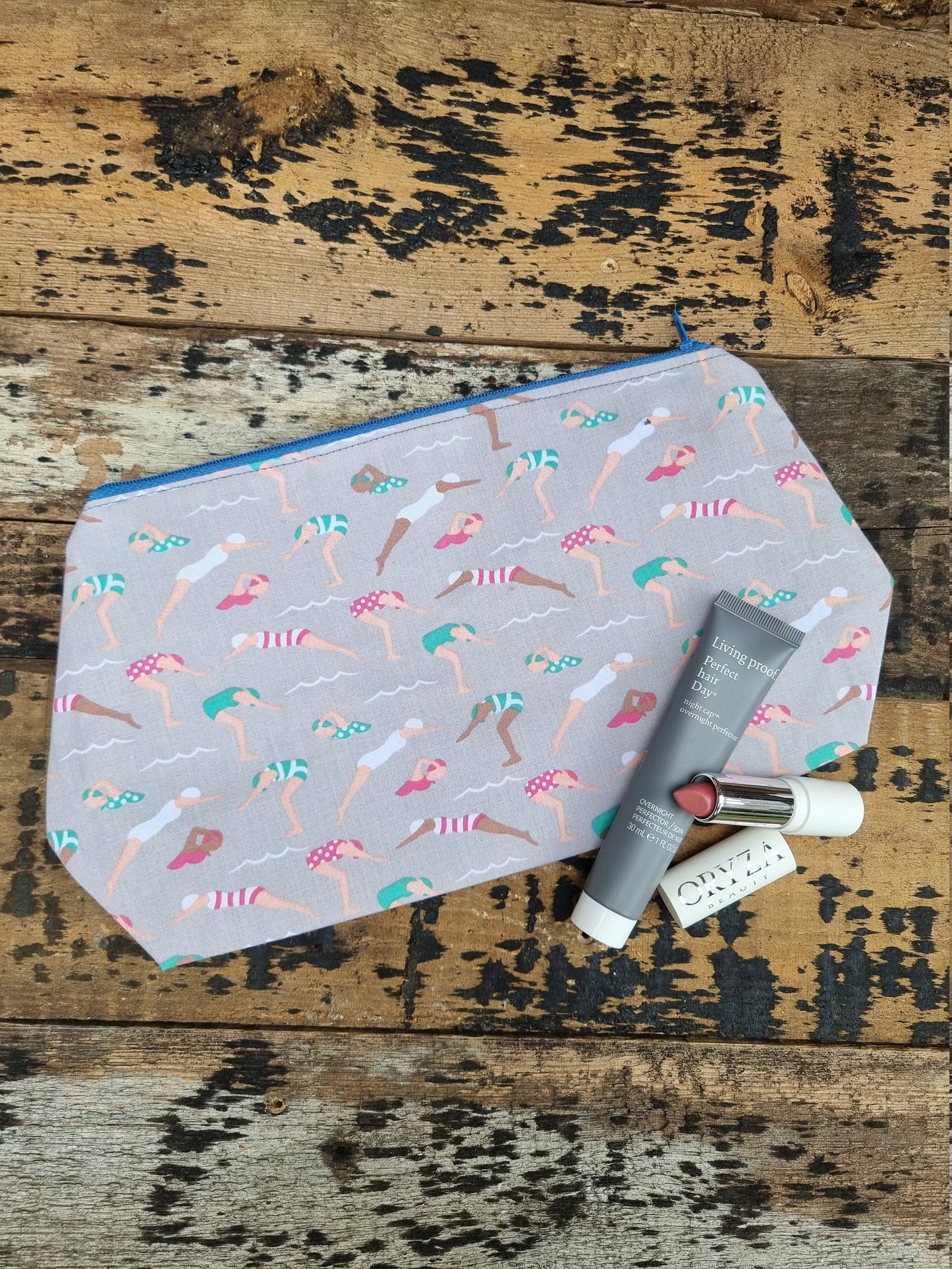 Vintage Swimmers Pouch Bag | Large Makeup Bag