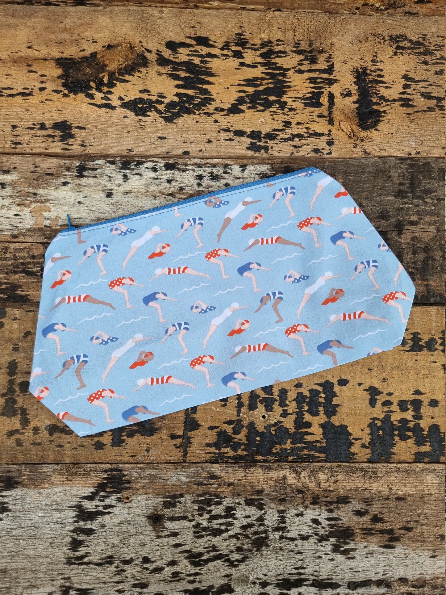 Vintage Swimmers Pouch Bag | Large Makeup Bag