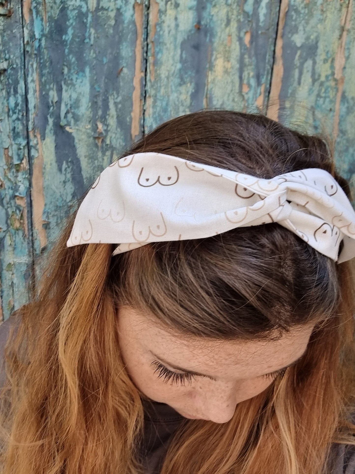 Nude Boobies Wired Headband