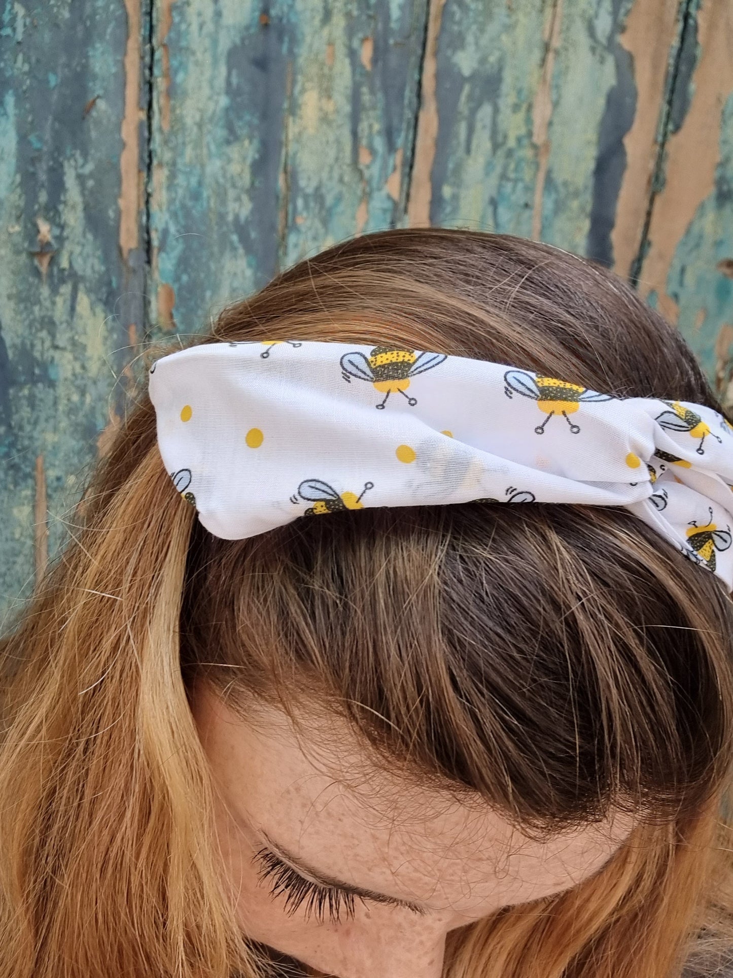 Cute Bumble Bees Wired Headband