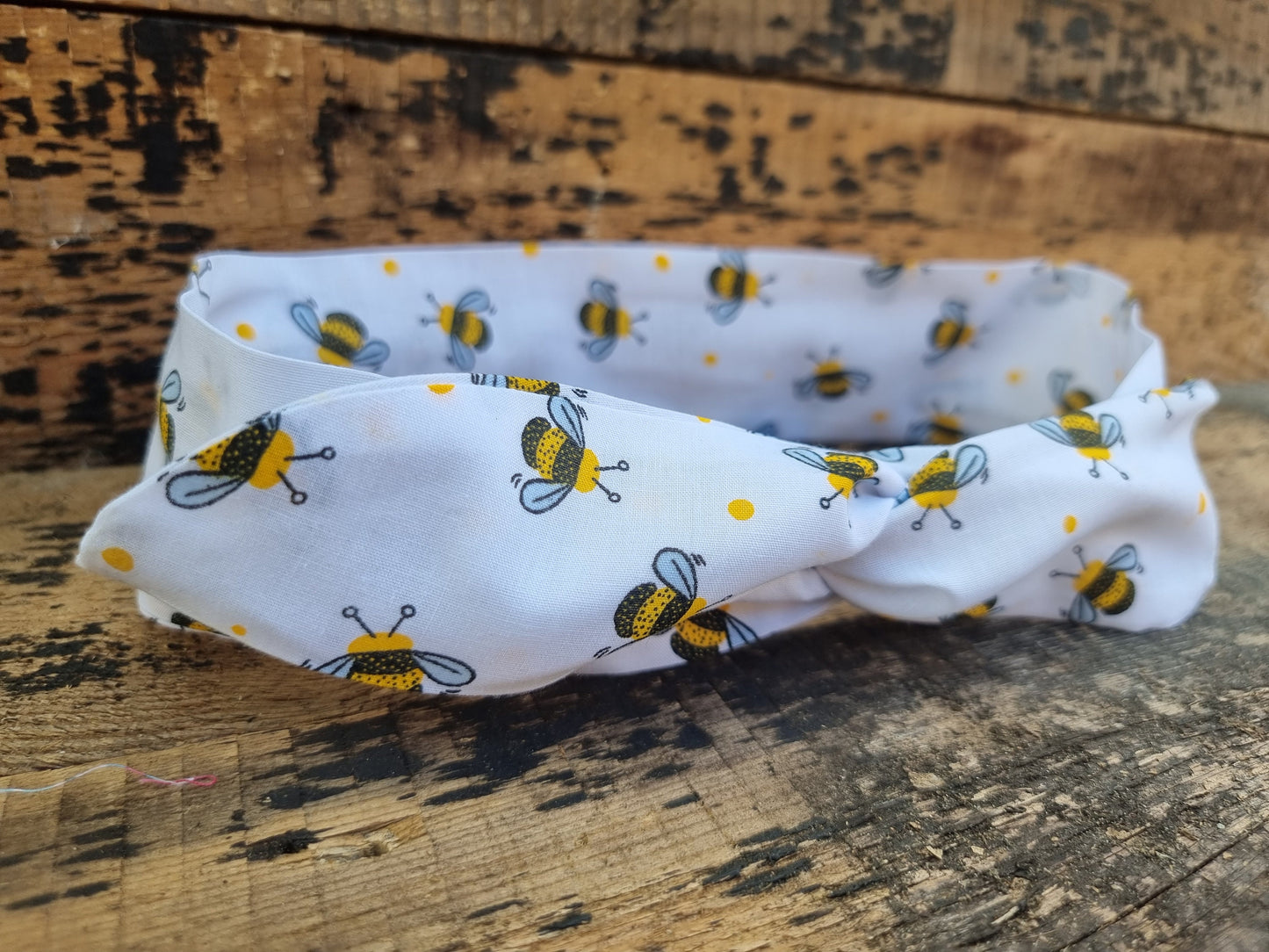 Cute Bumble Bees Wired Headband