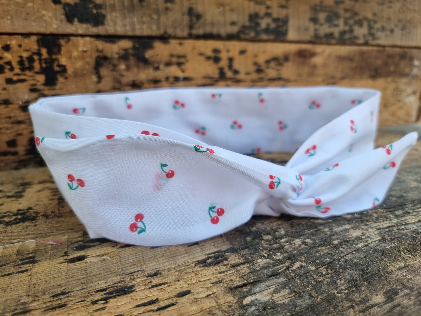 Mini Cherries Wired Headband