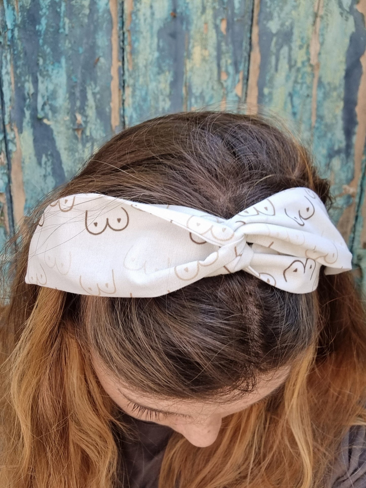 Nude Boobies Wired Headband