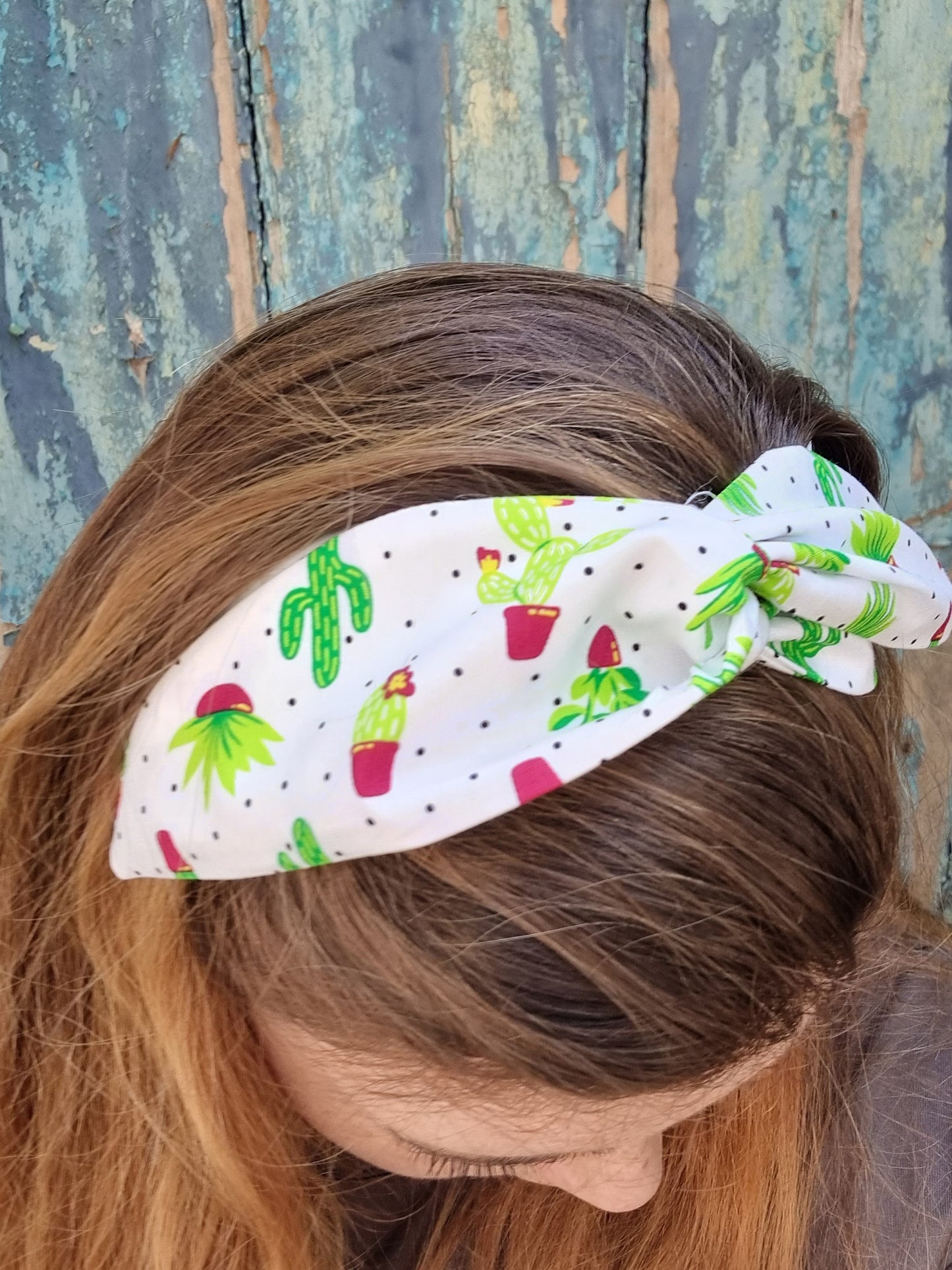 Potted Cacti Wired Headband