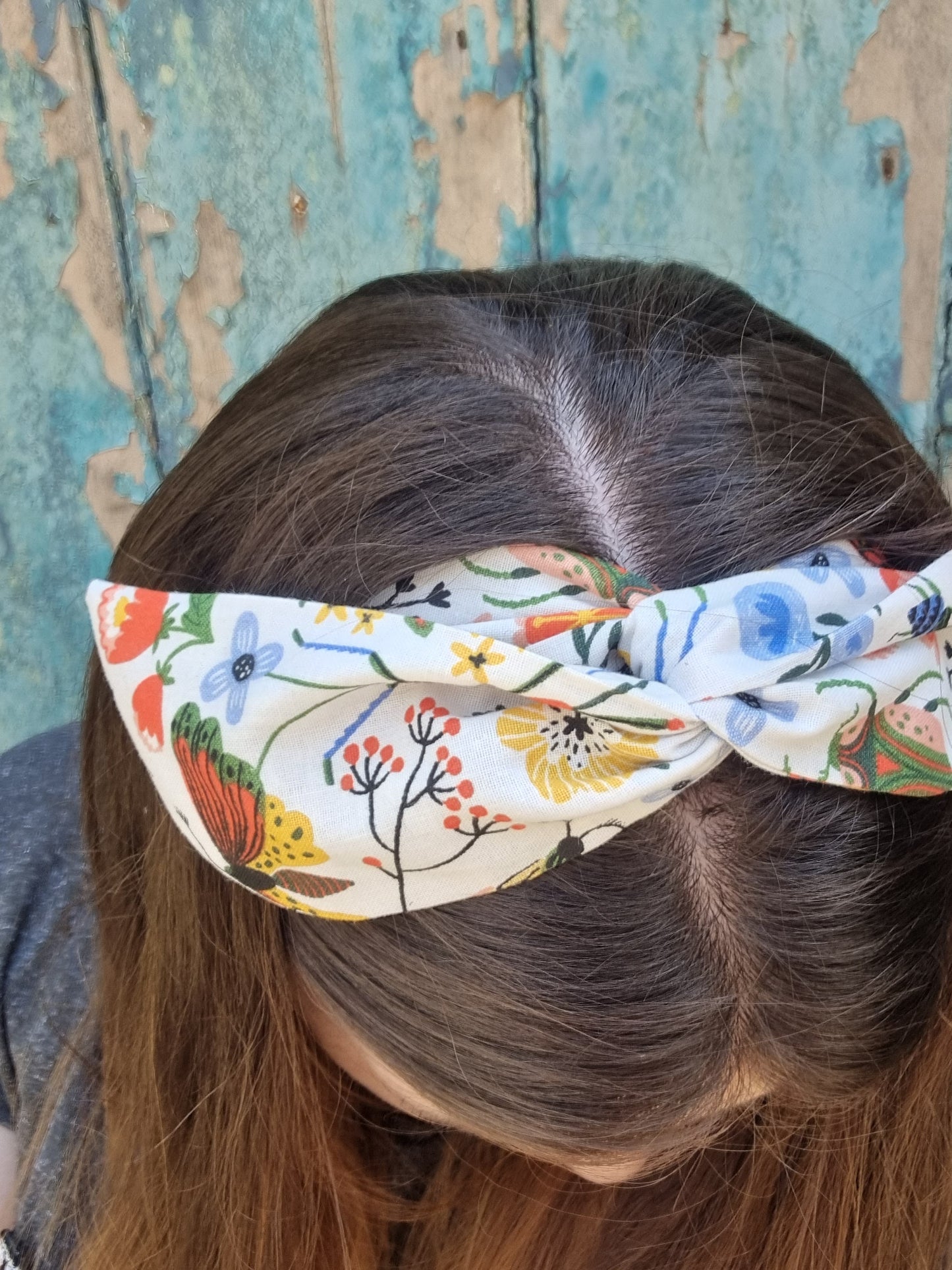 Insects and Leaves Wired Headband