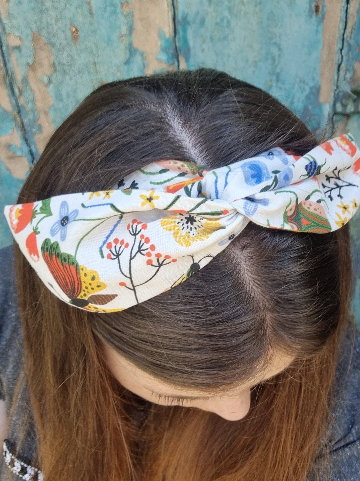 Insects and Leaves Wired Headband