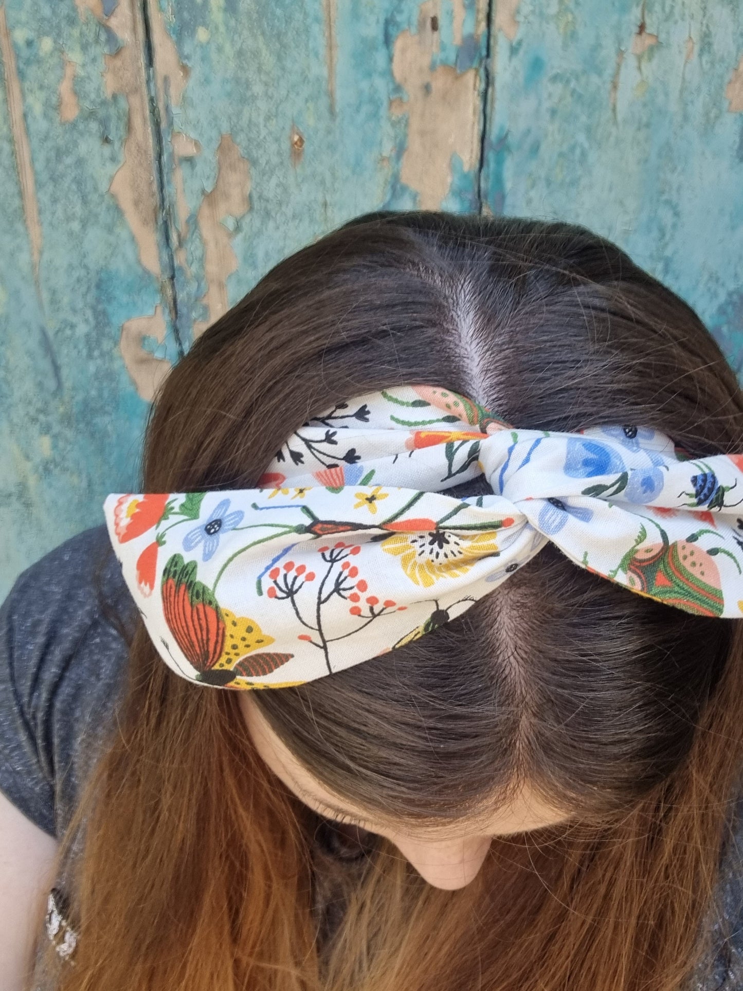 Insects and Leaves Wired Headband