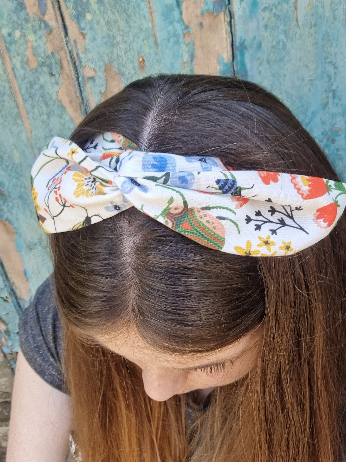 Insects and Leaves Wired Headband