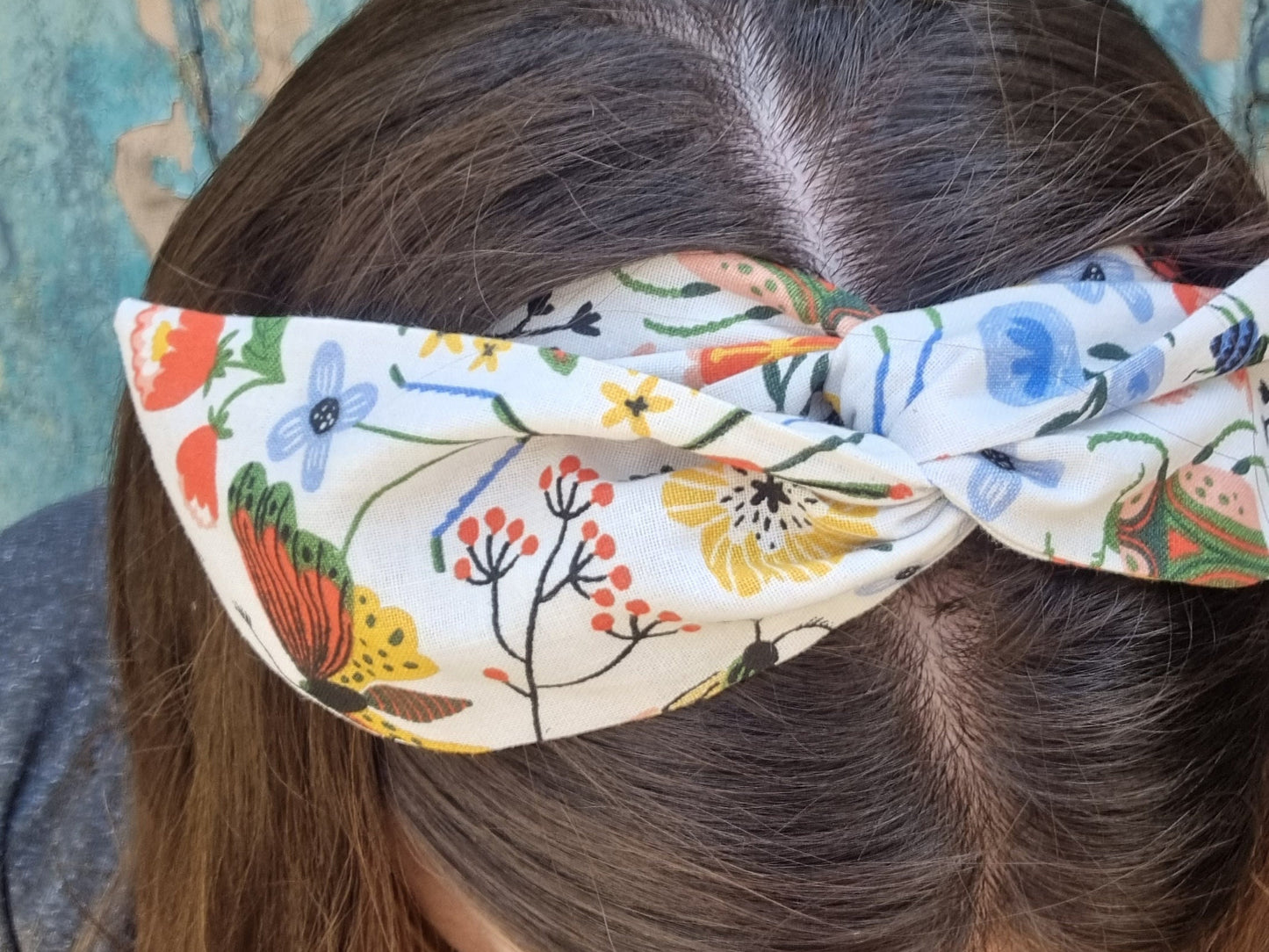 Insects and Leaves Wired Headband