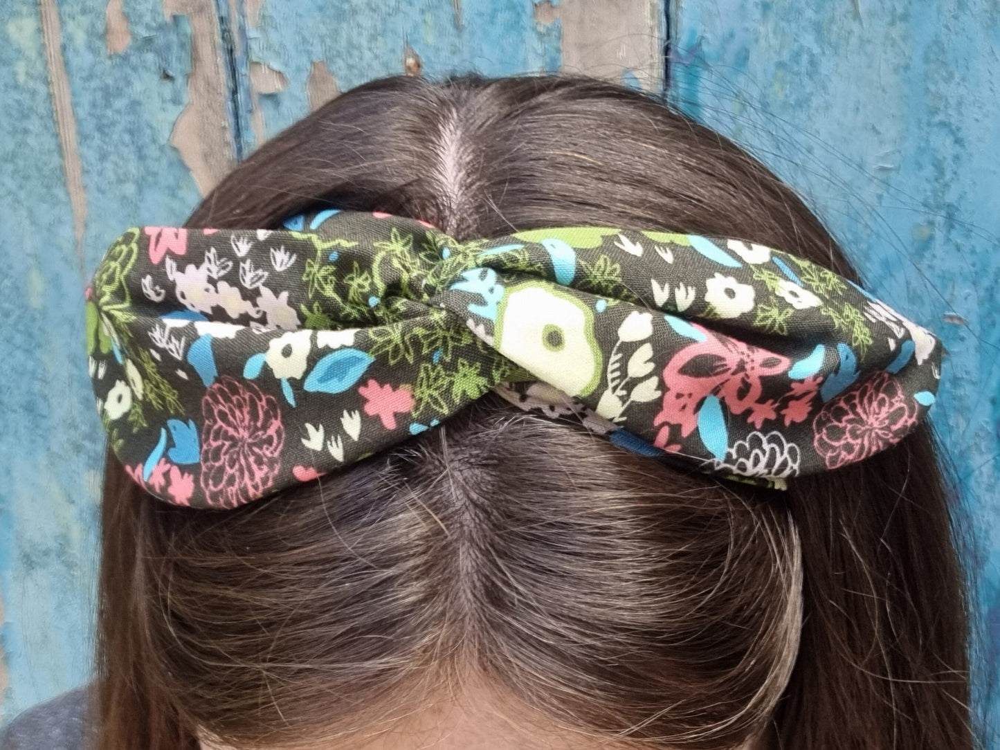 Korean Floral Mix Wired Headband