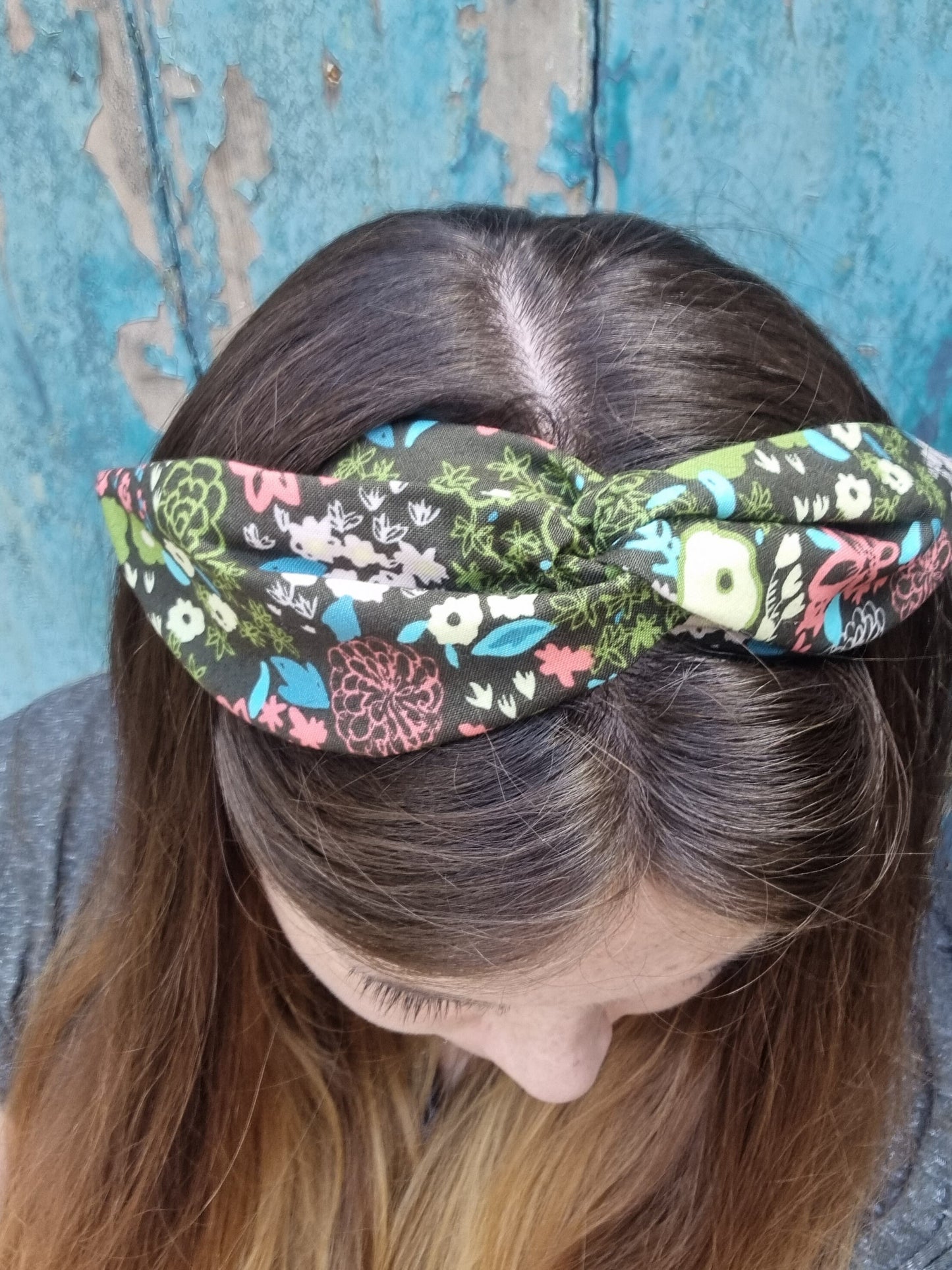 Korean Floral Mix Wired Headband