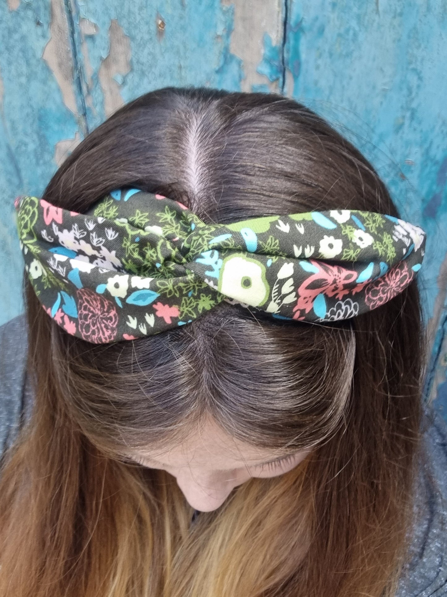 Korean Floral Mix Wired Headband