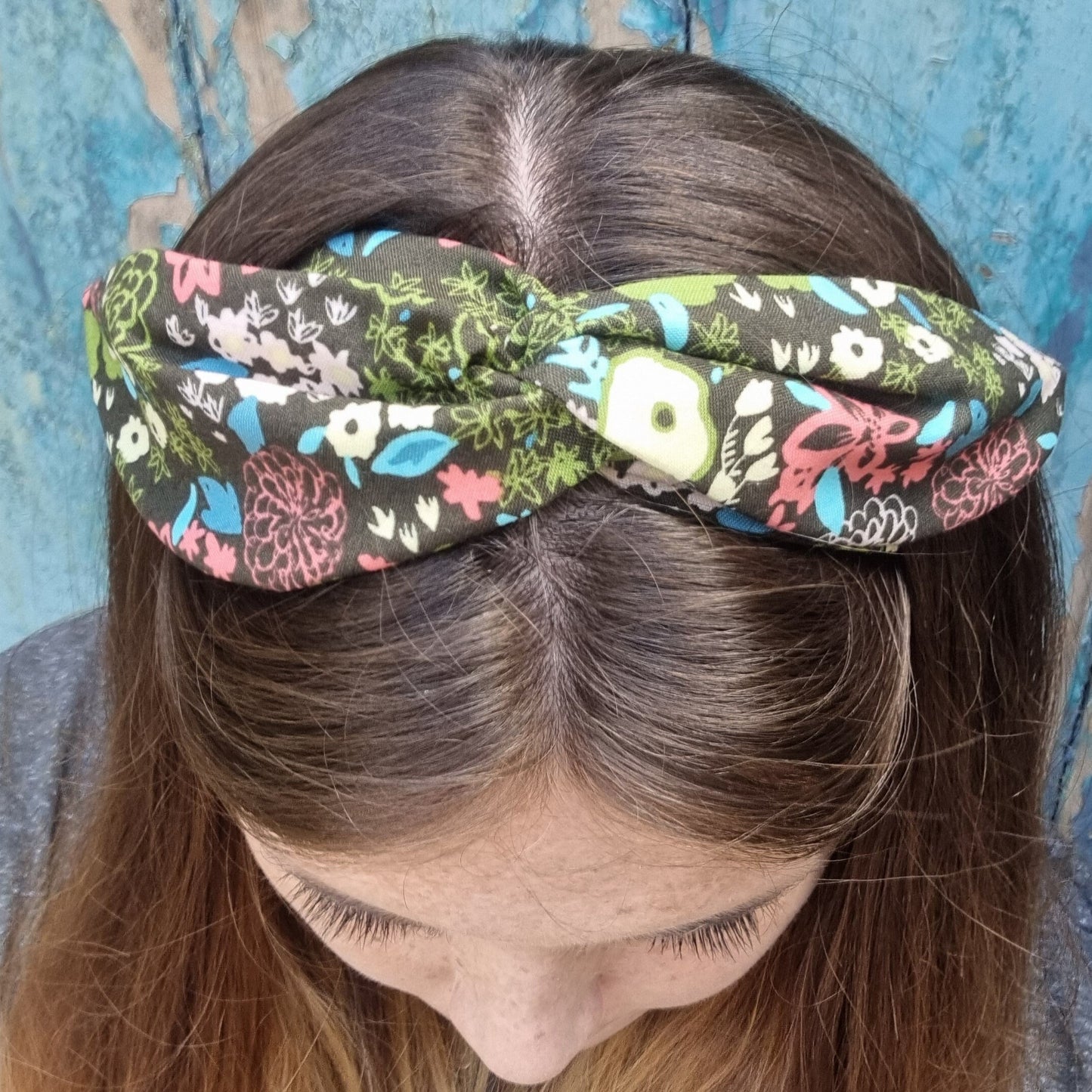 Korean Floral Mix Wired Headband