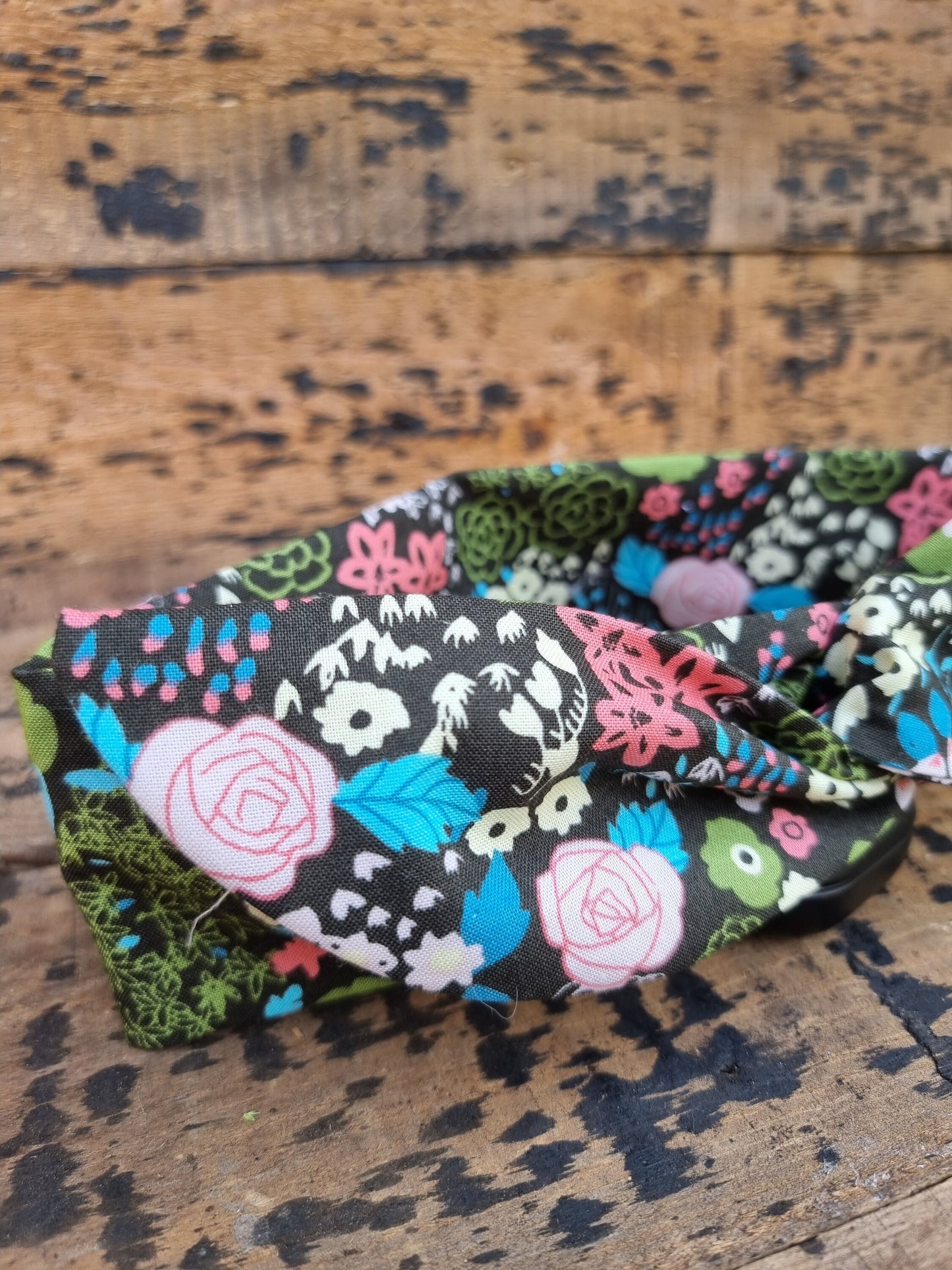 Korean Floral Mix Wired Headband