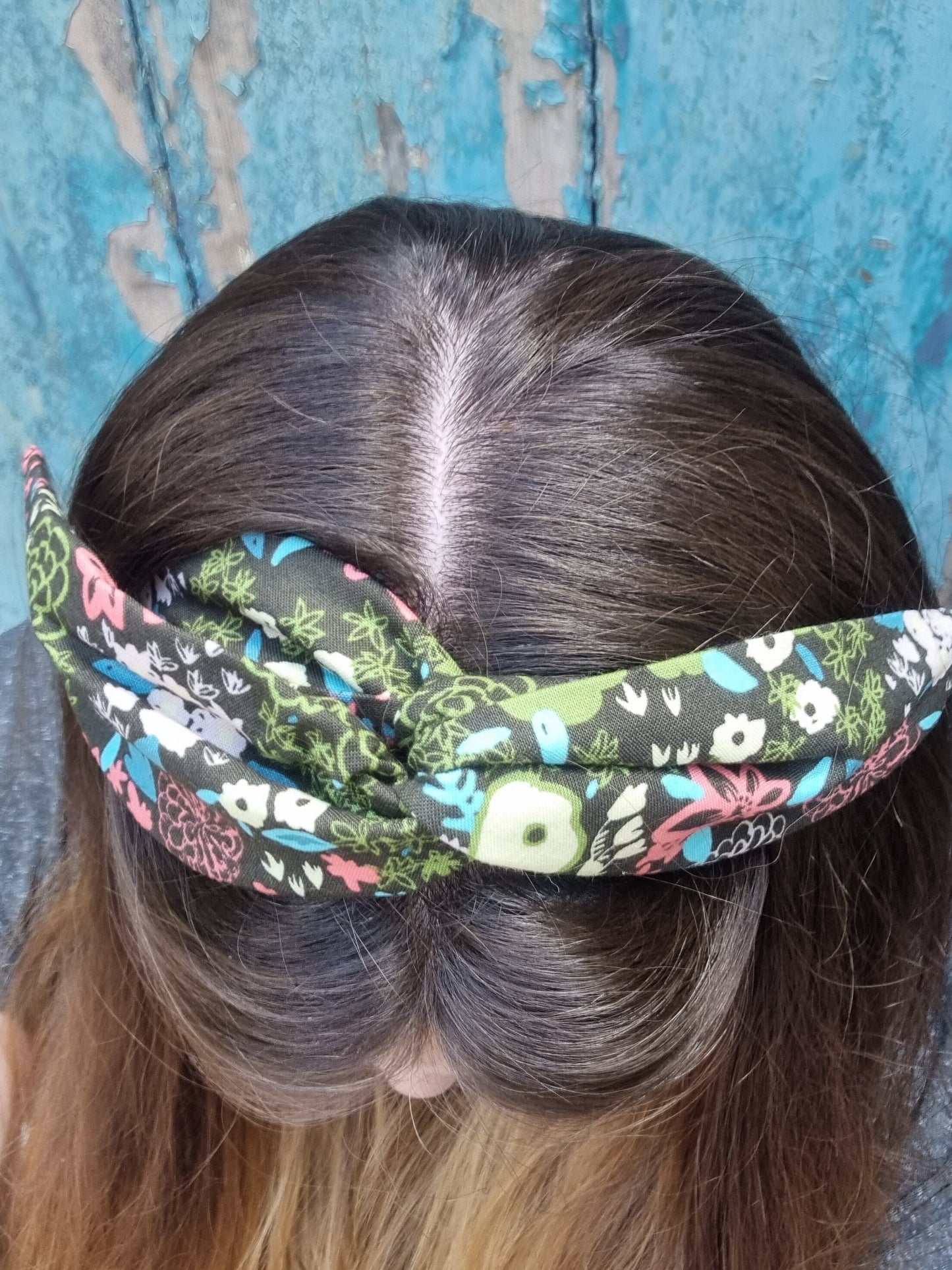 Korean Floral Mix Wired Headband