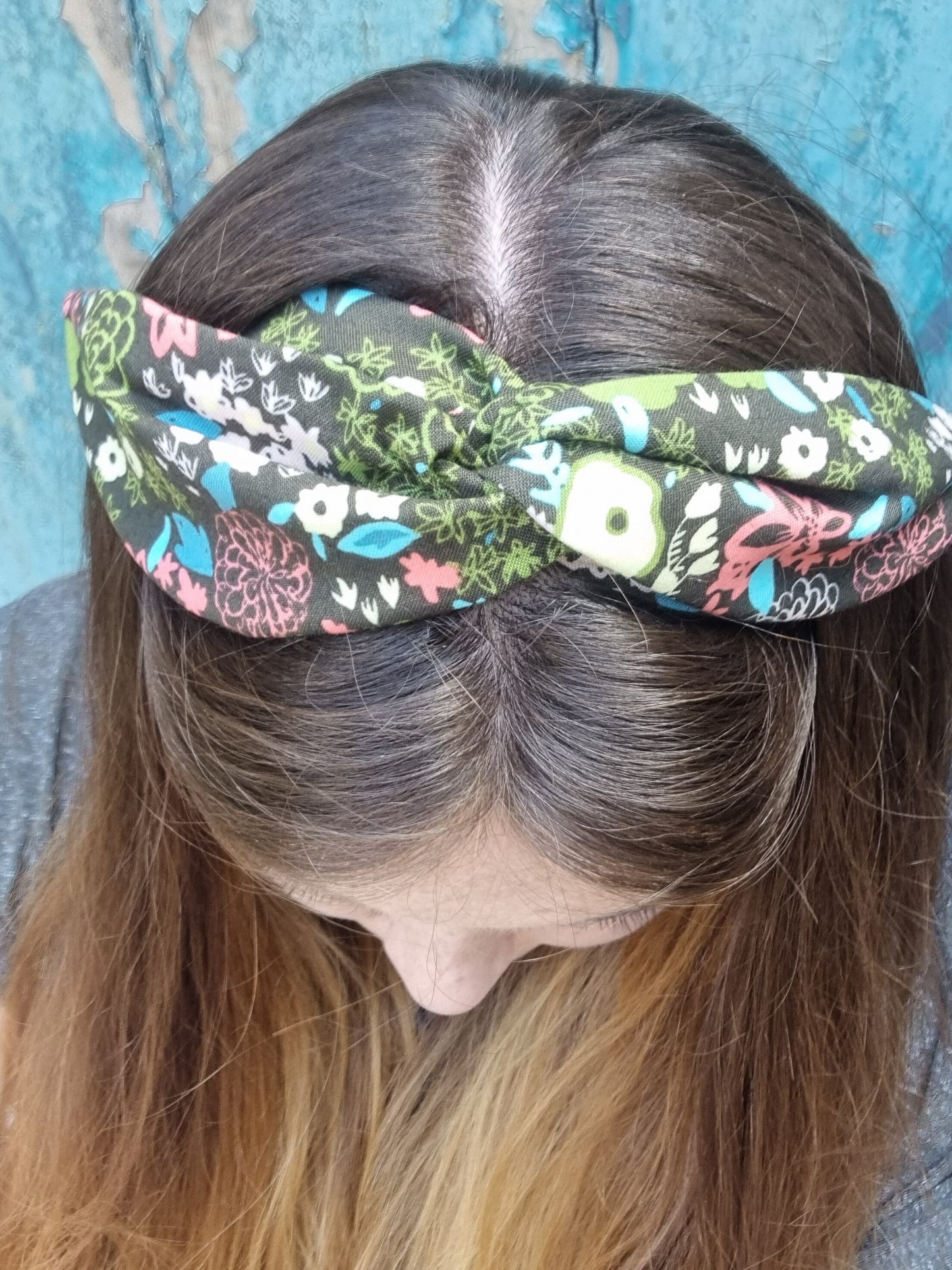 Korean Floral Mix Wired Headband